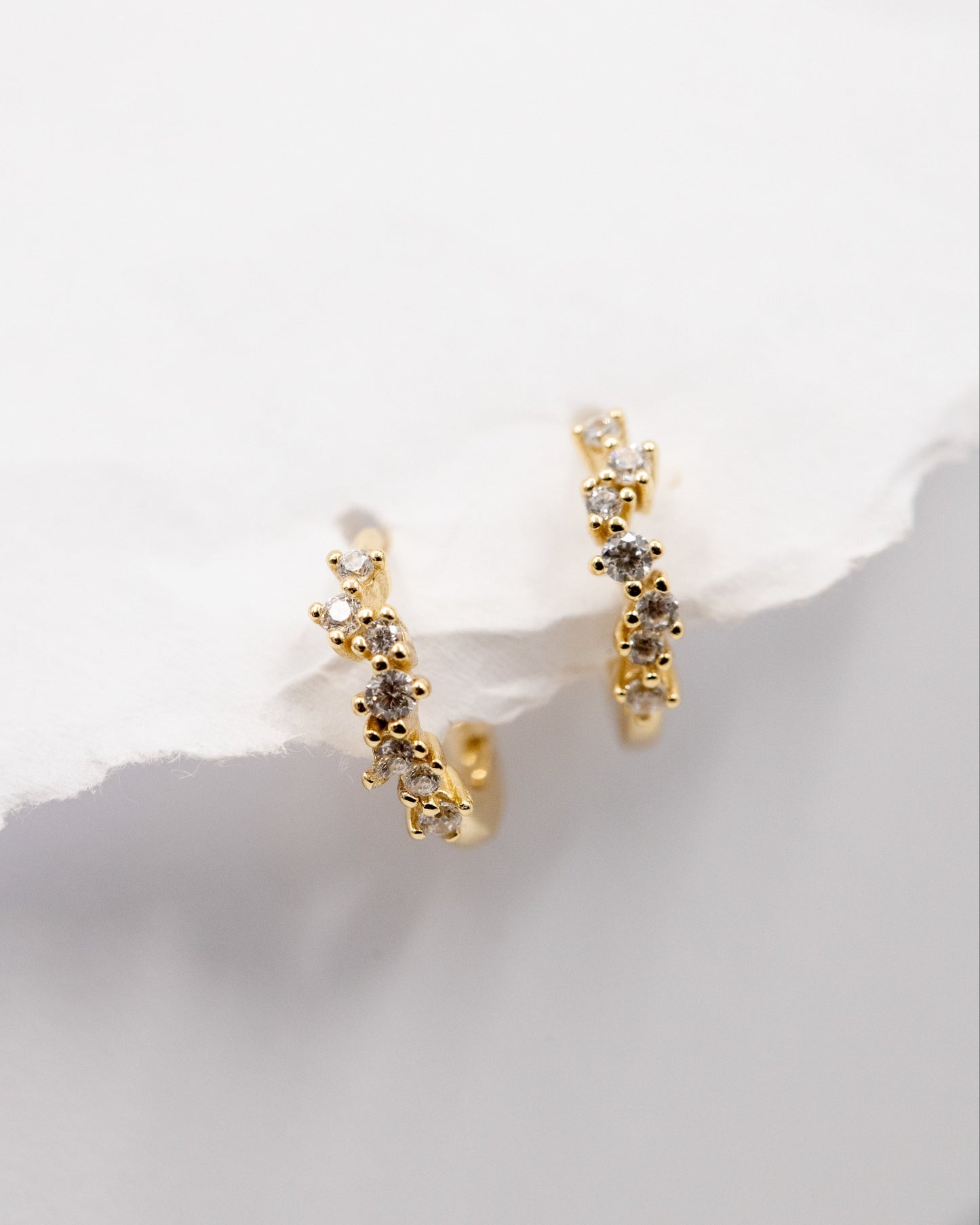 Diamond Stepping Stone Huggies