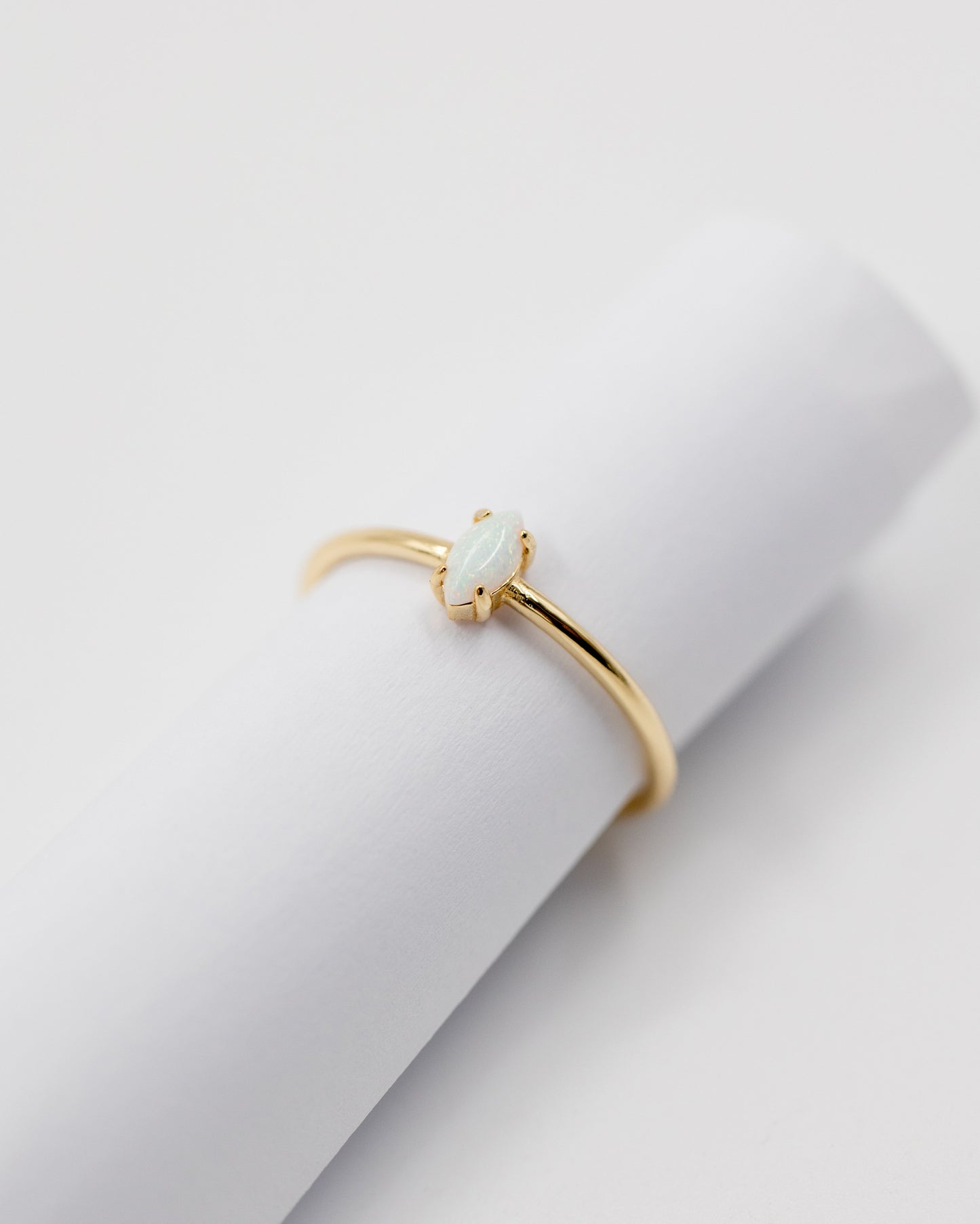 Opal Marquise Ring