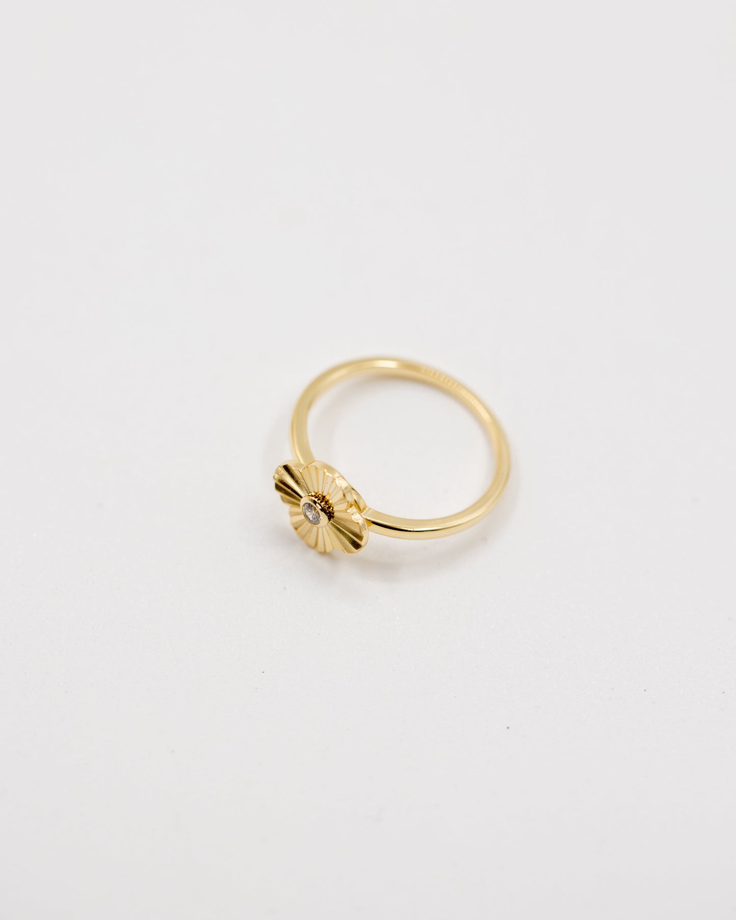 Gold Clover Ring