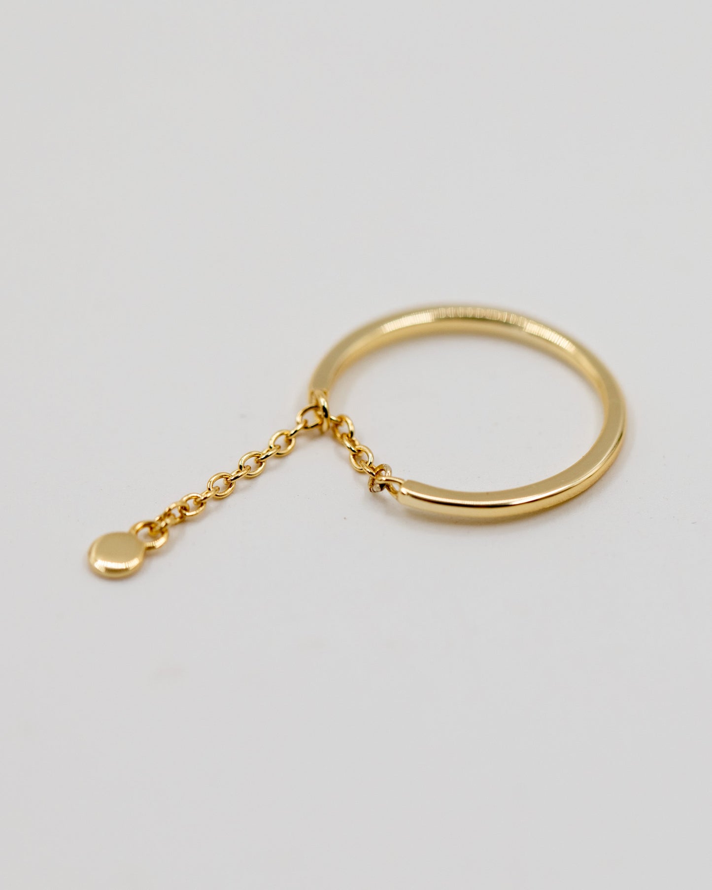 Gold Chain Ring