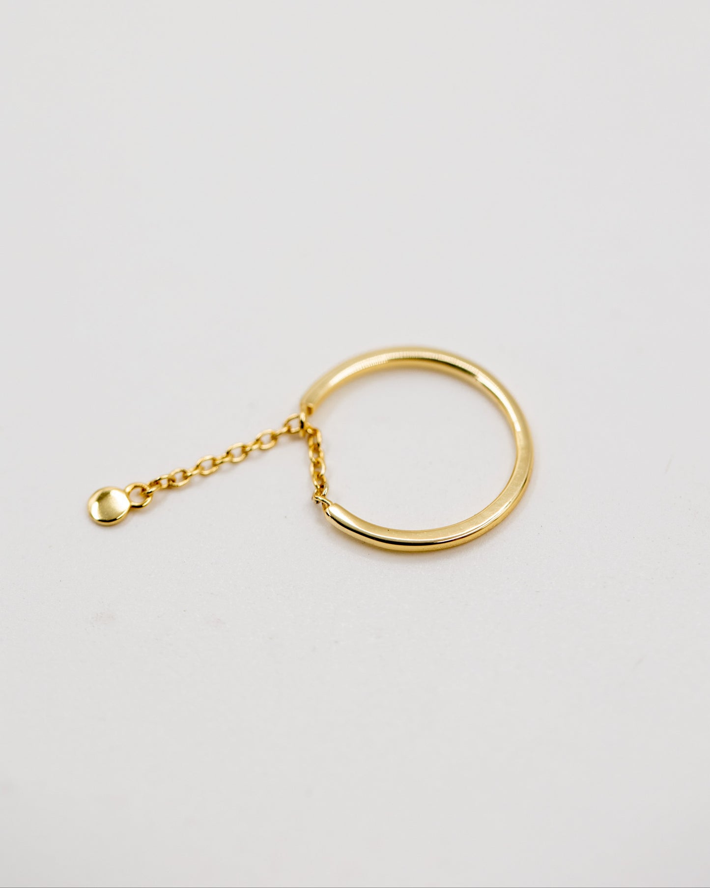 Gold Chain Ring
