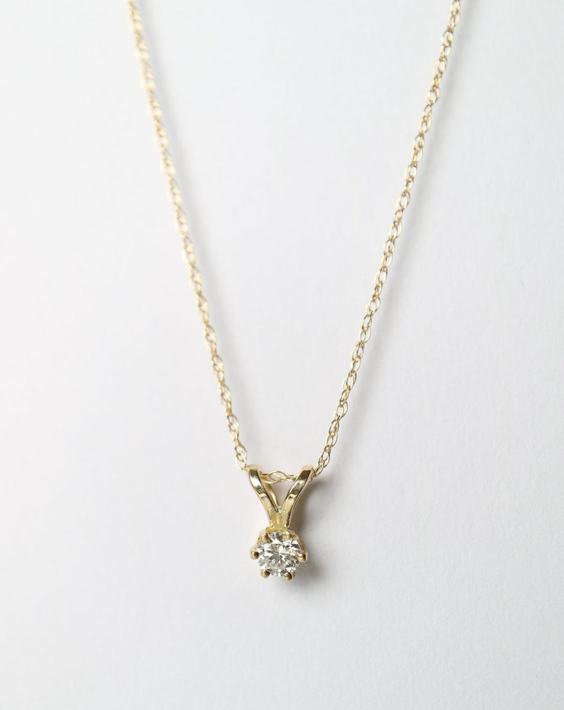 14kt Diamond Diaz Pendant from La Kaiser Jewelry