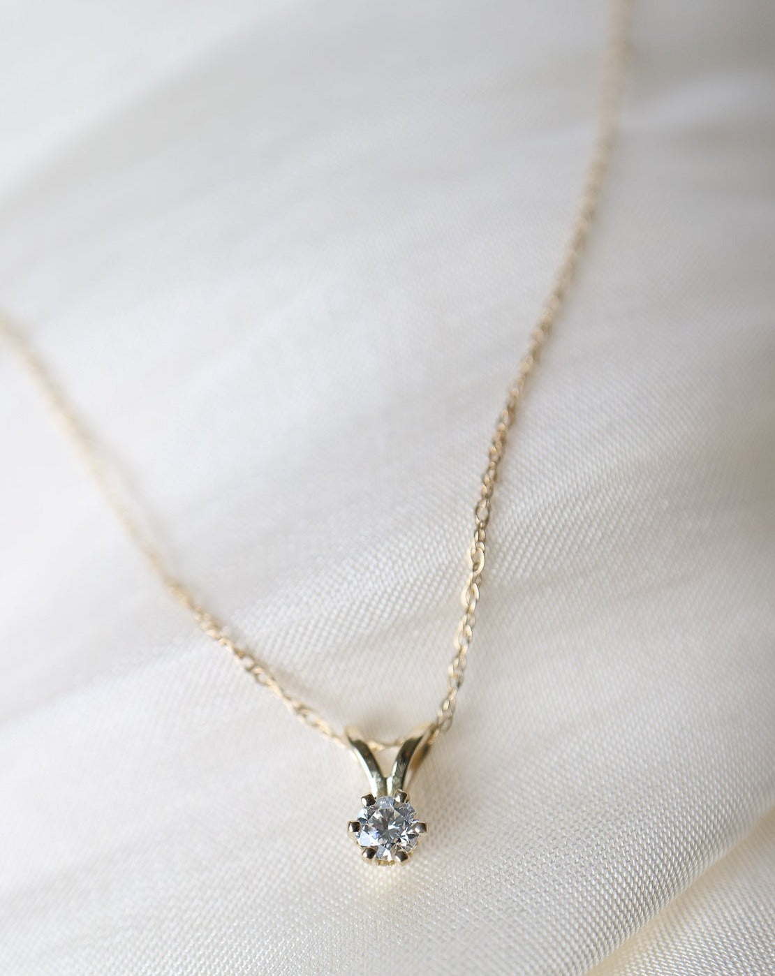 14kt Diamond Diaz Pendant from La Kaiser Jewelry