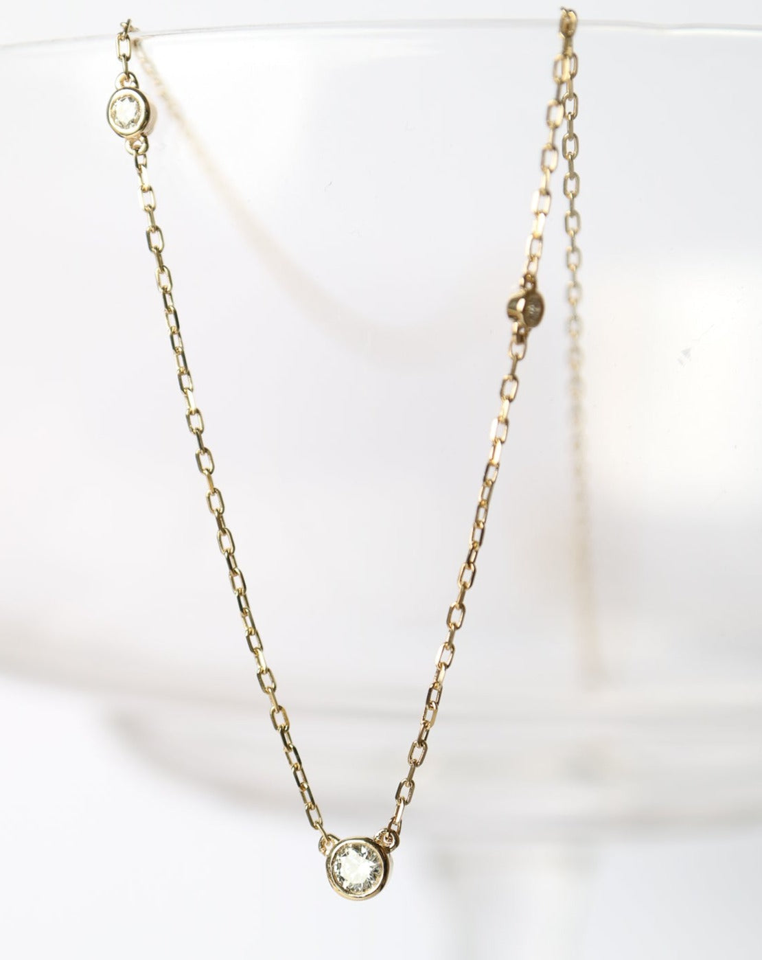 14kt Eternal Diamond Love Pendant from La Kaiser Jewelry