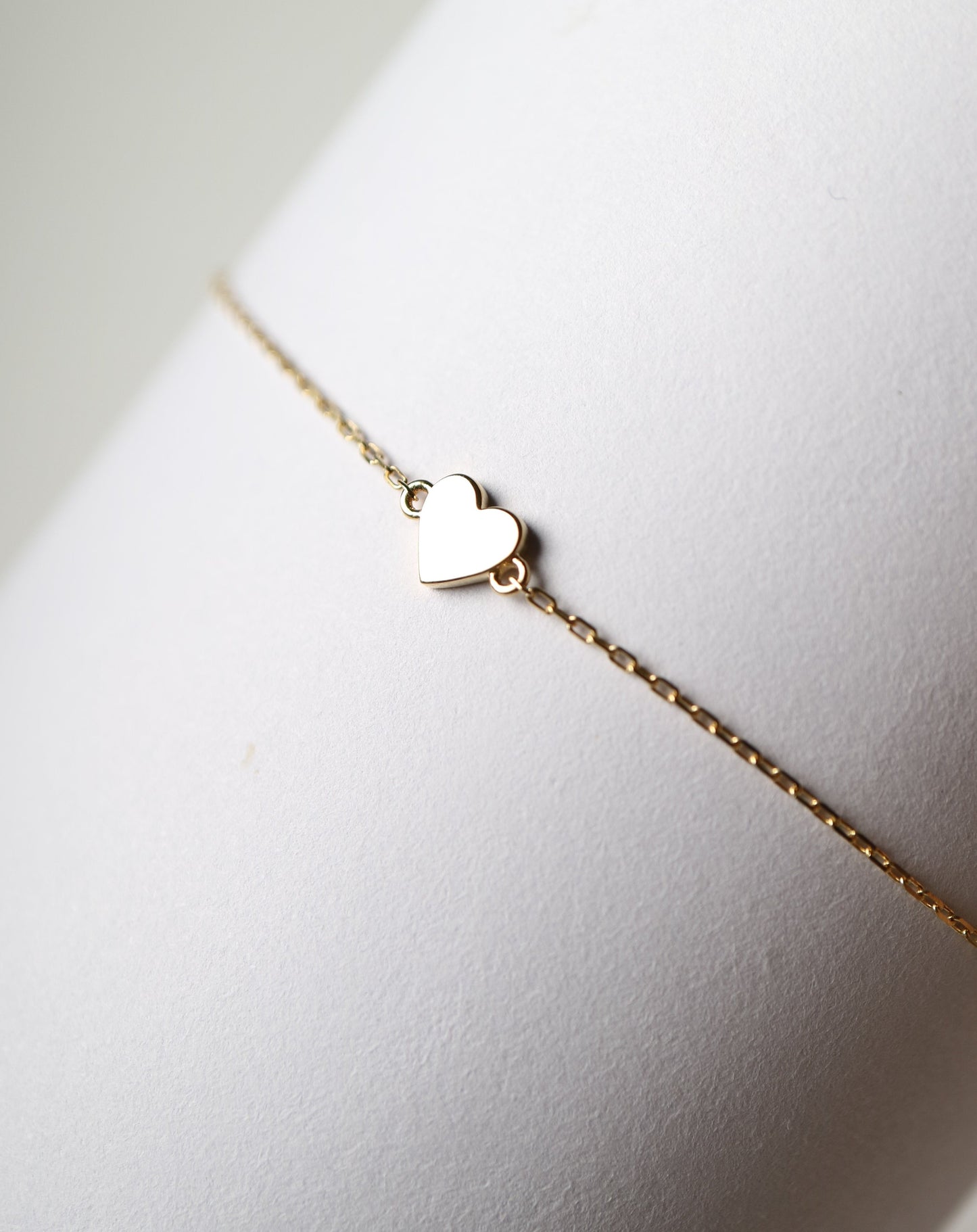 10kt gold Lover's Heart Bracelet