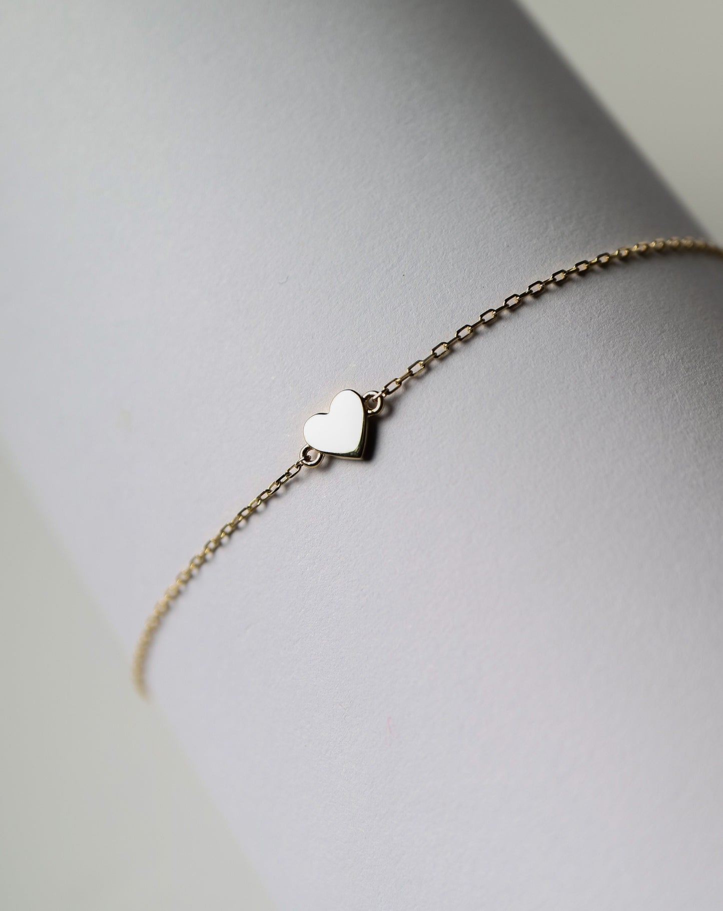 10kt gold Lover's Heart Bracelet
