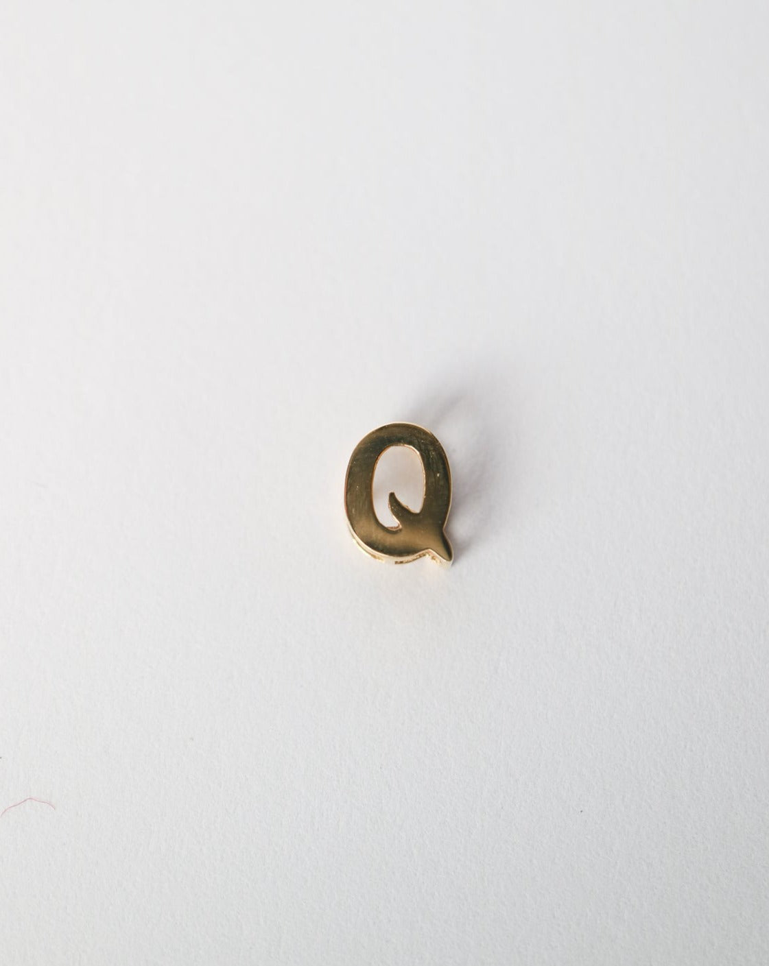 14kt solid gold Letter Charms