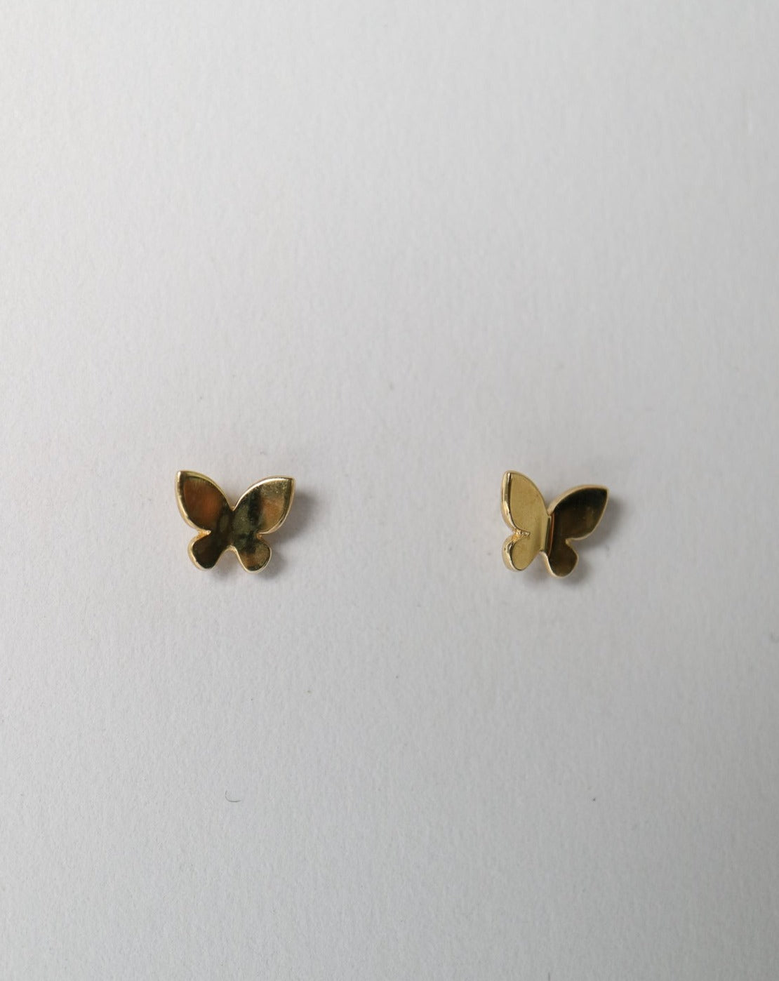 14kt gold Butterfly Studs Earrings