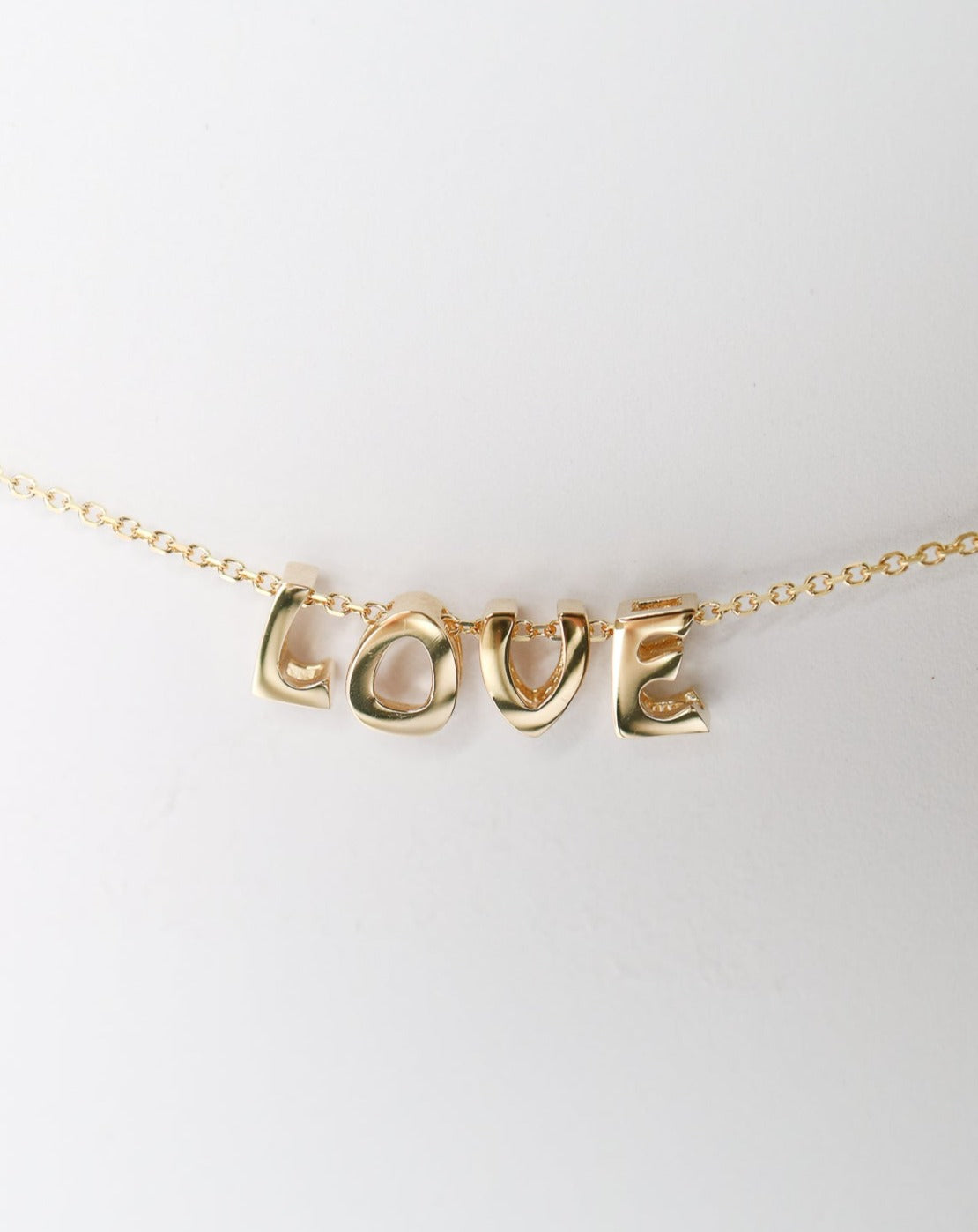 14kt gold Letter charm pendant by Collective & Co Jewellery