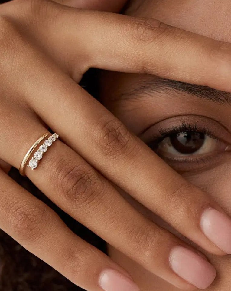 Diamond Talon Ring