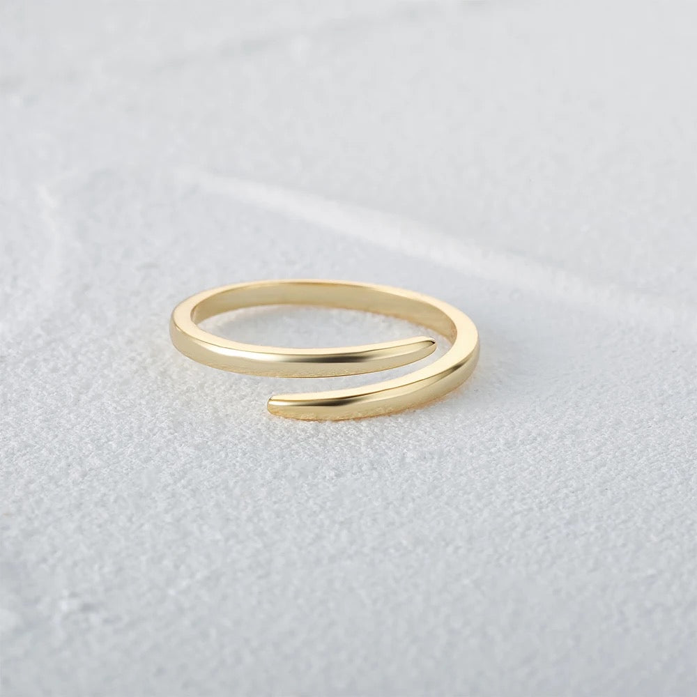 Gold Claw Ring