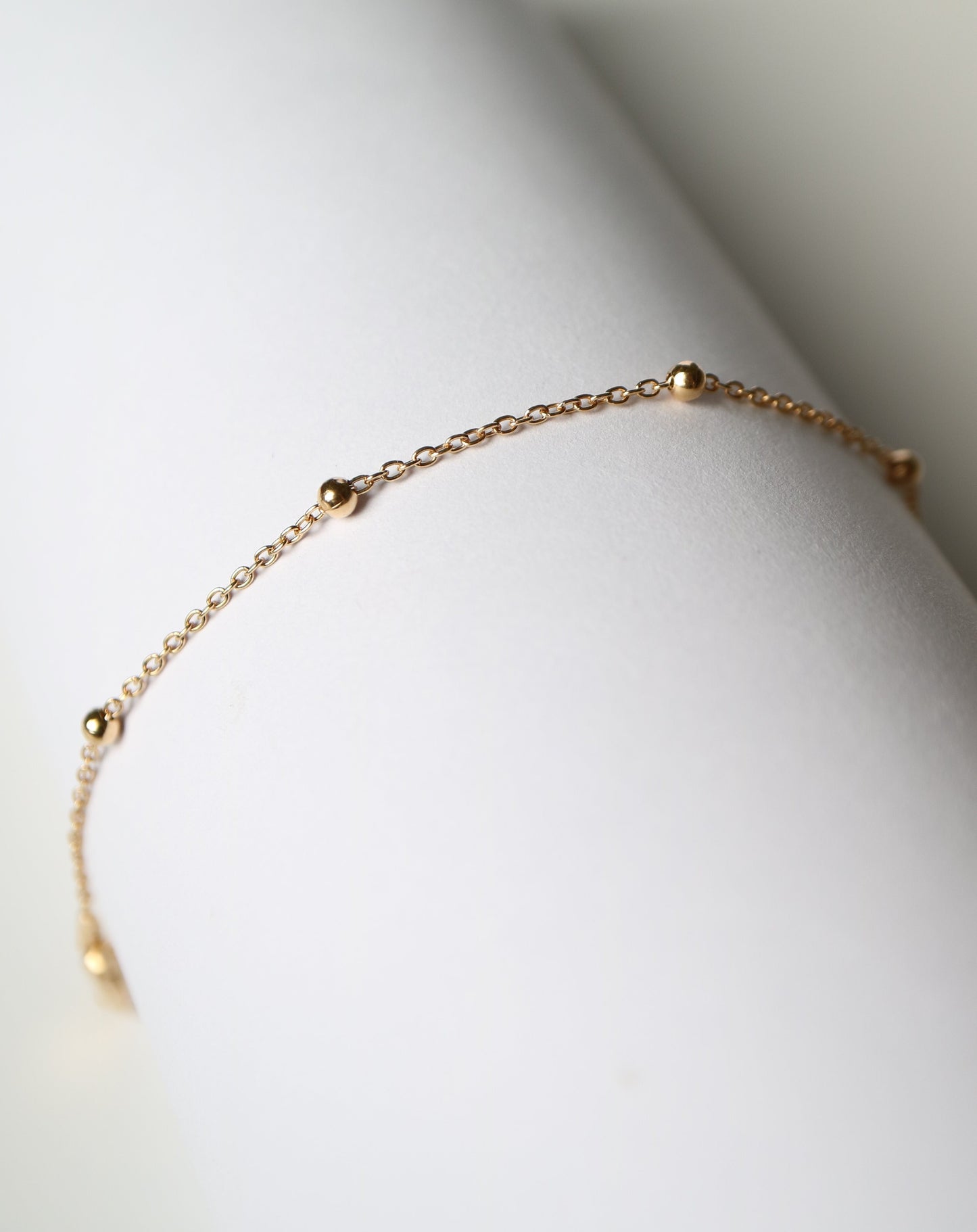 9ct gold Beaded Bracelet