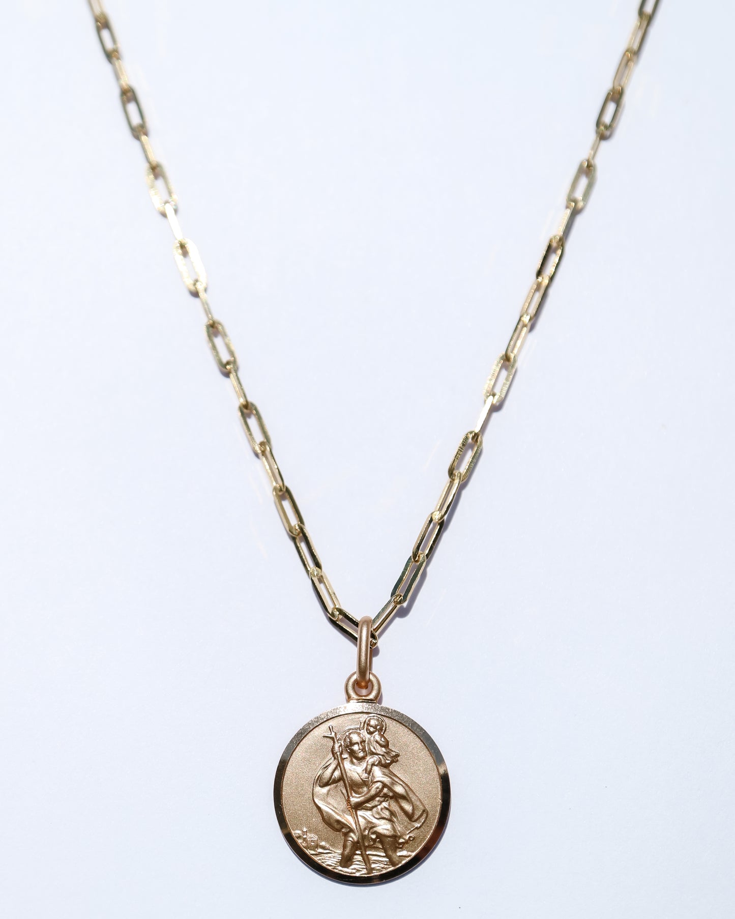 9ct gold St Christopher Pendant