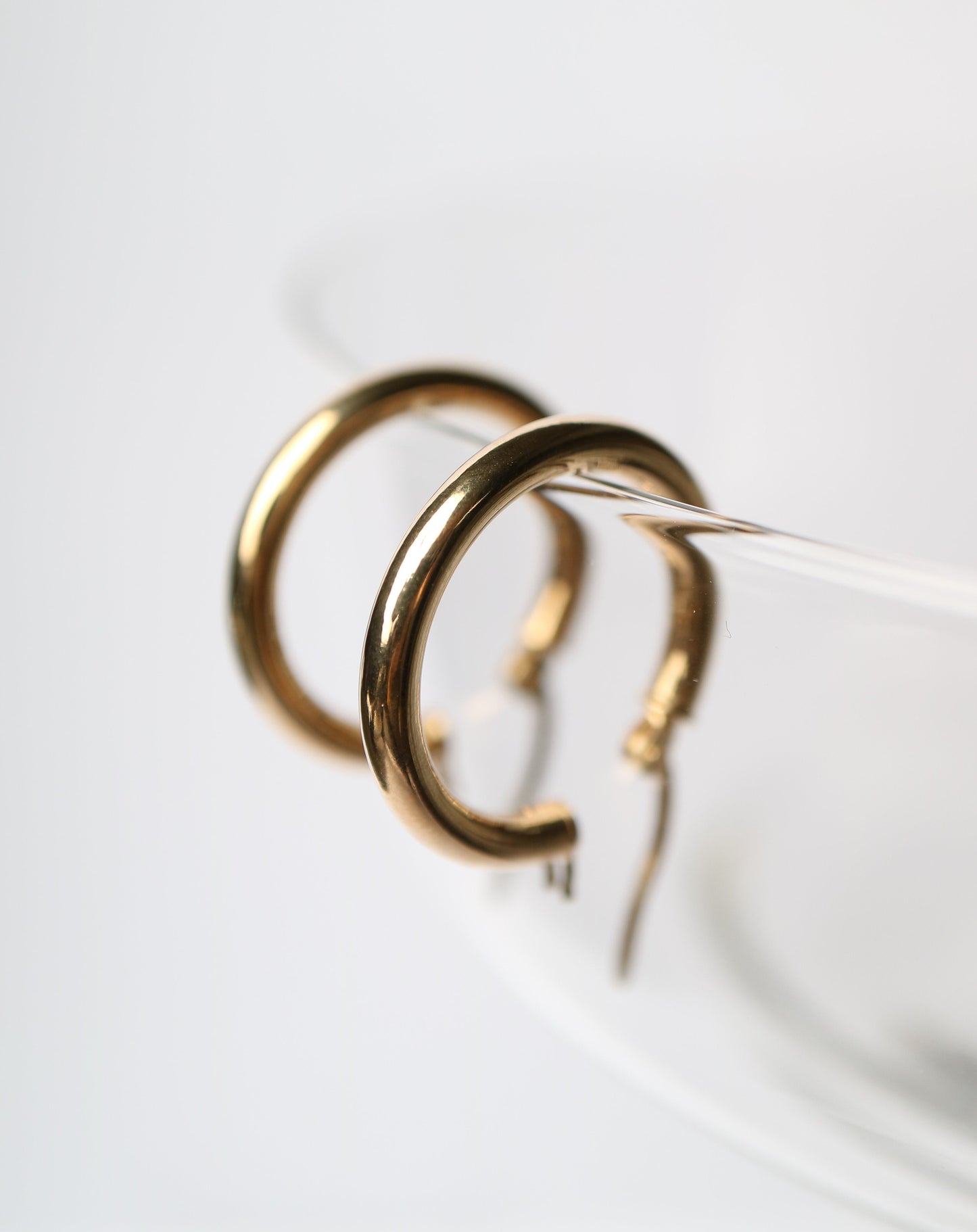 9ct gold Hoop Earrings