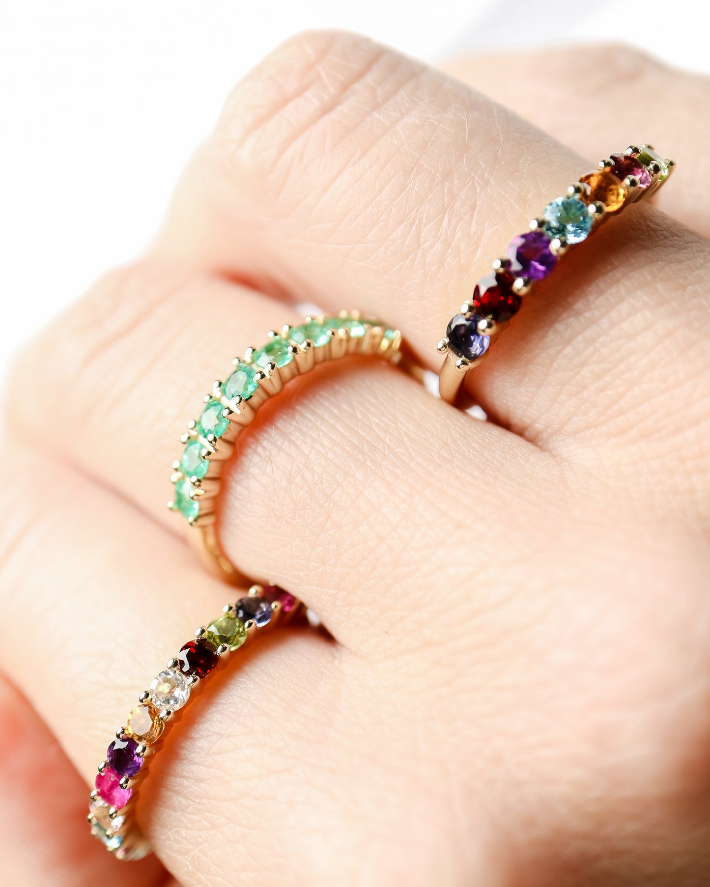 9kt gold Juicy Gemstone Ring