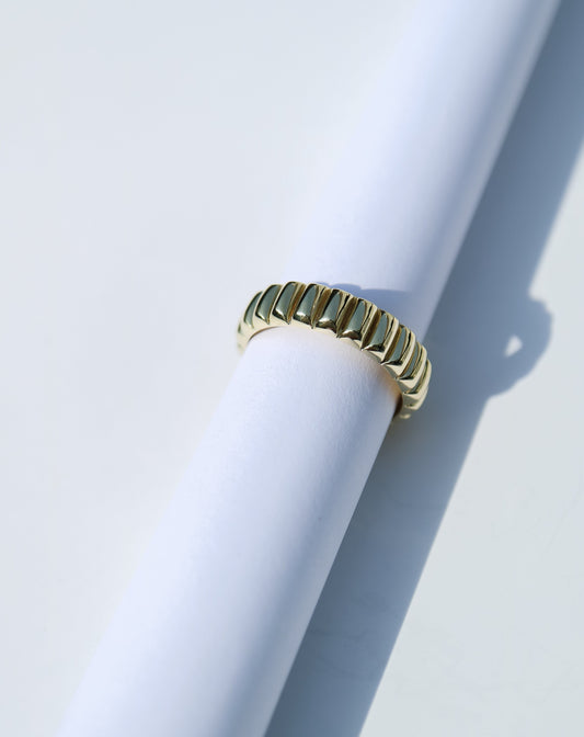 9ct gold Octavia Ring Band