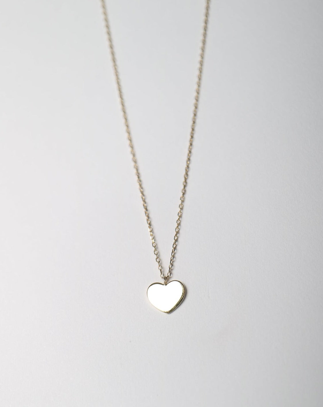 9kt gold Heart Pendant