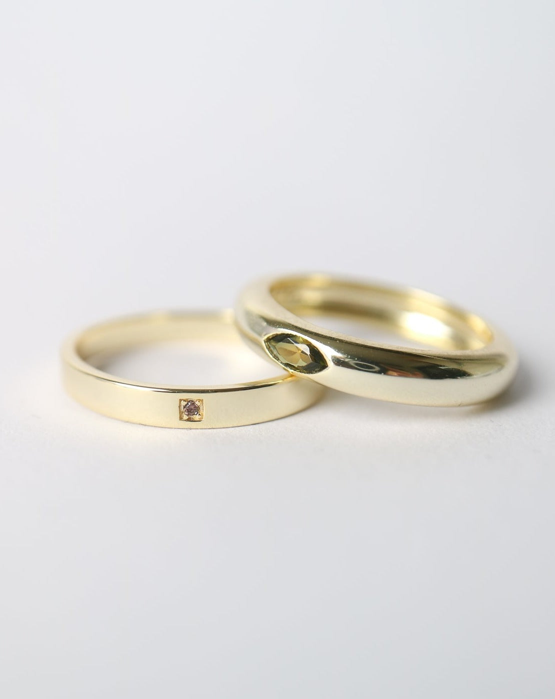 Cigarette Stacking Band from Kini Jewels