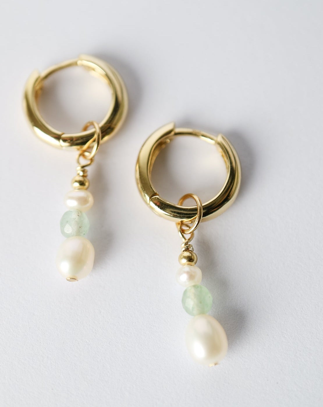 Pearl Venturine Bead Charms