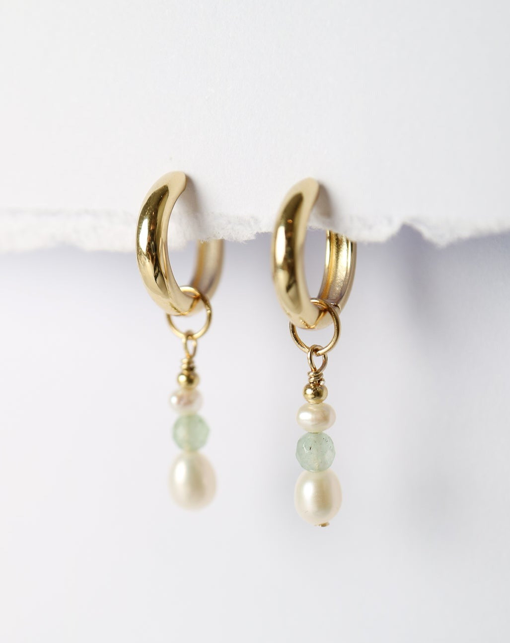 Pearl Venturine Bead Charms