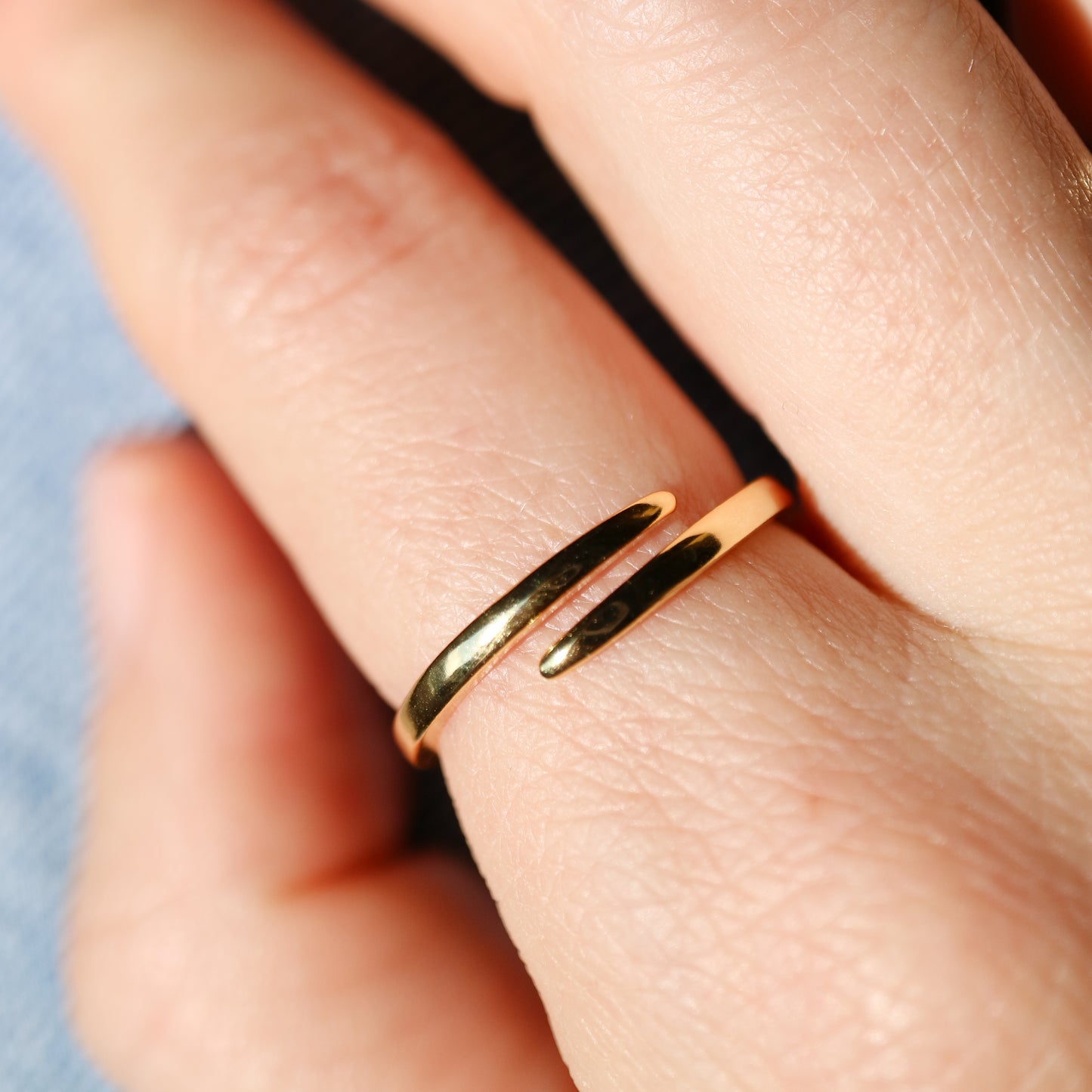 Gold Claw Ring by Kini Jewels