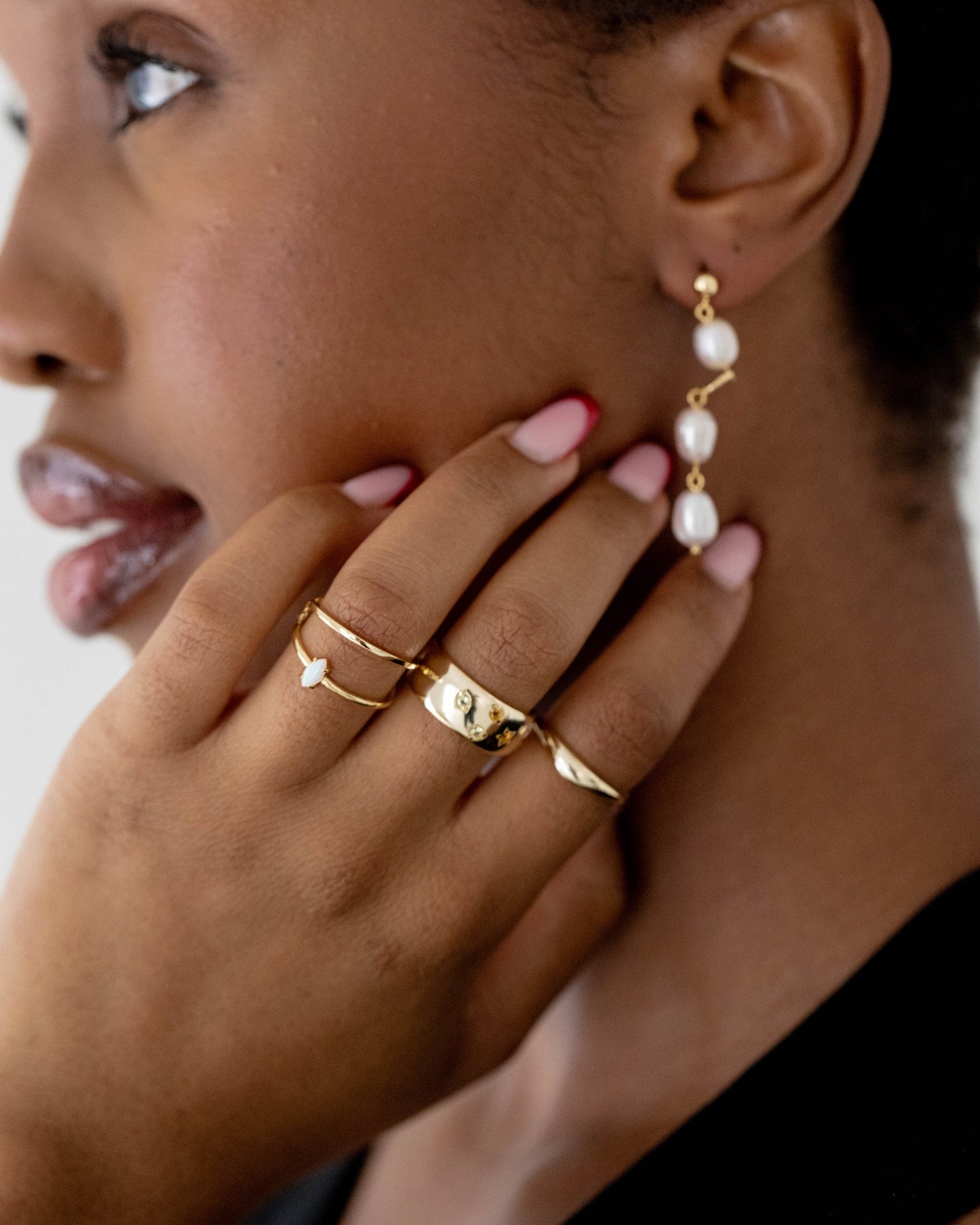 9kt Gold Domed Ring