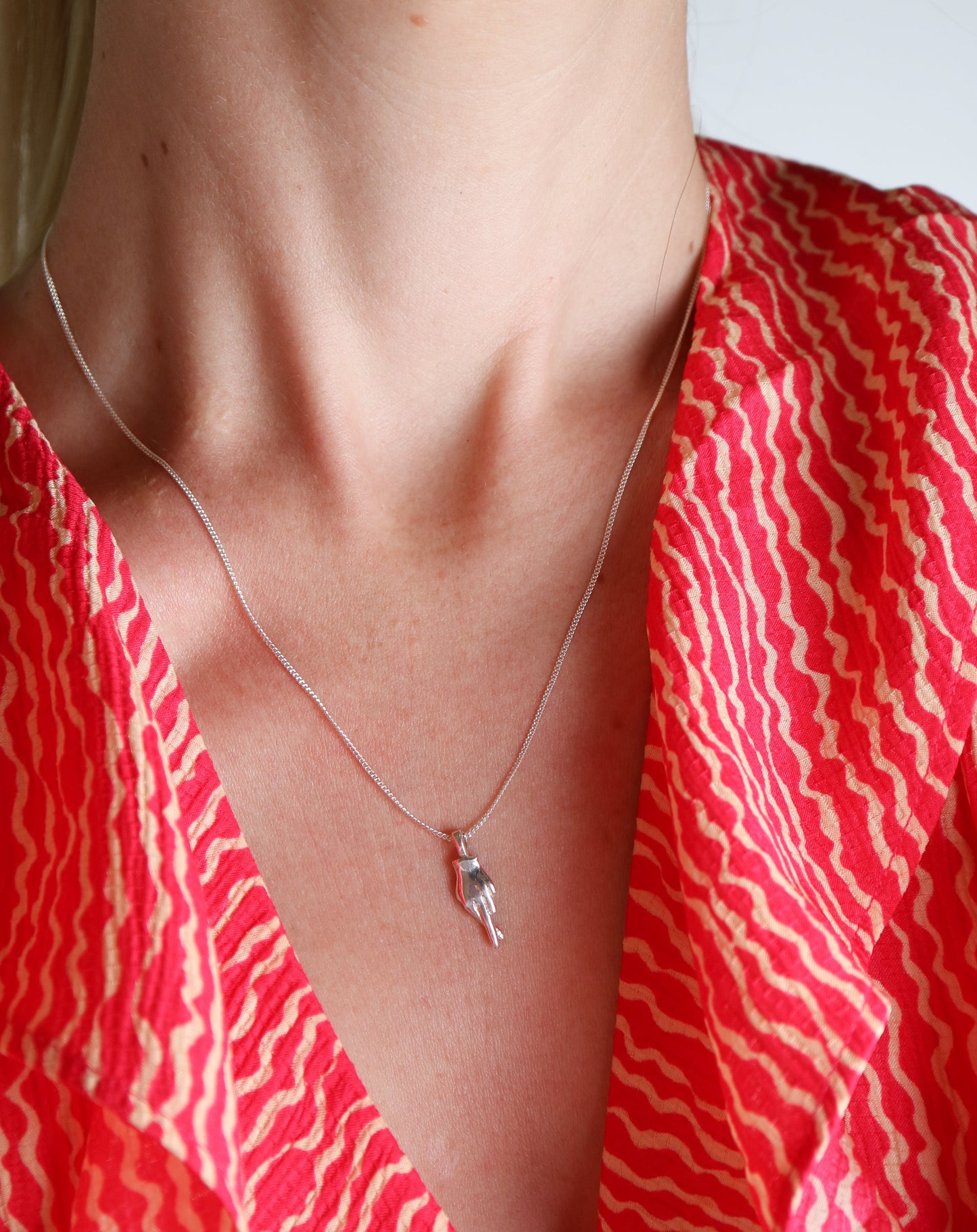 Fingers Crossed Pendant