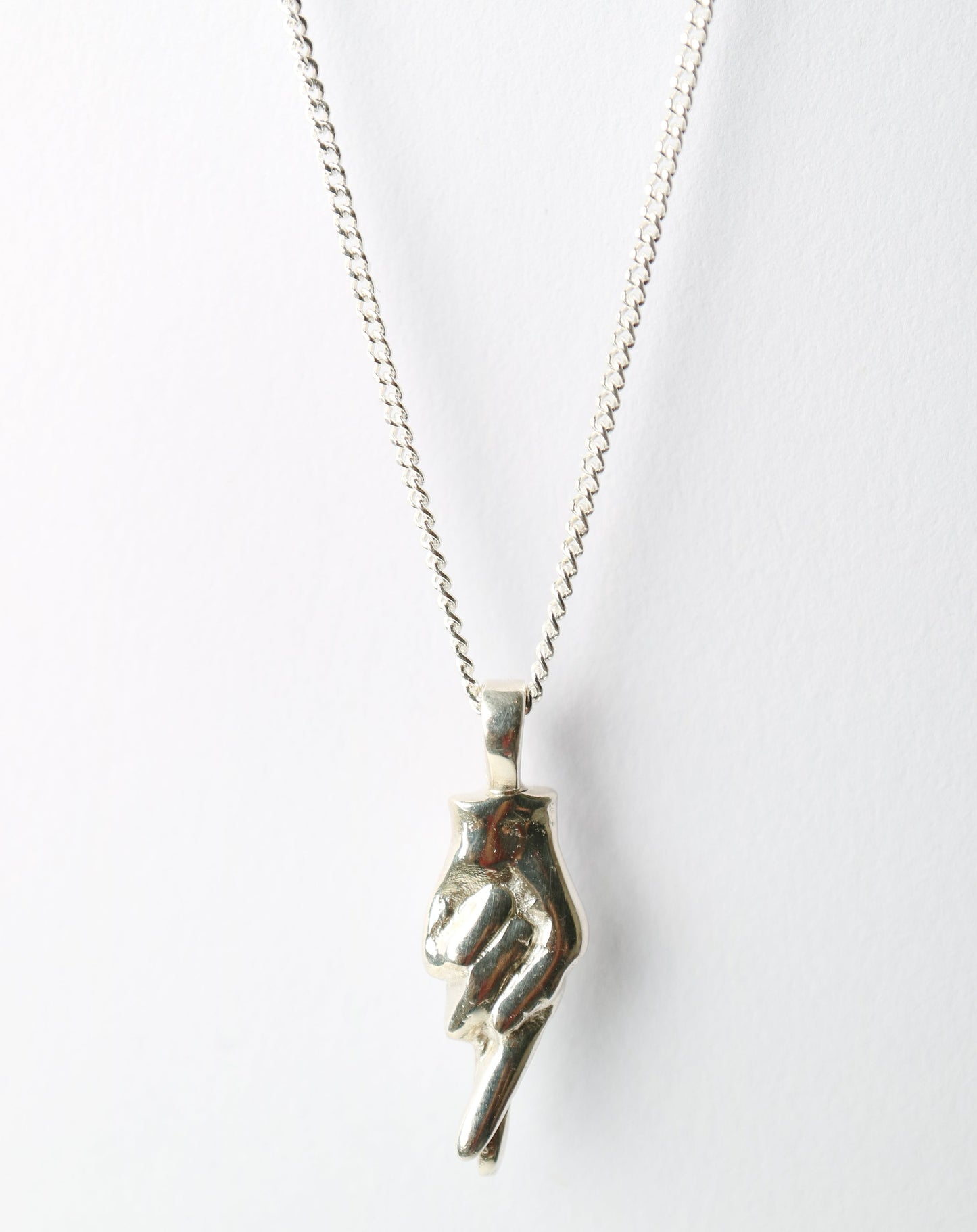 Fingers Crossed Pendant