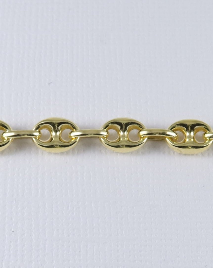 9kt gold Maritime Link Gucci Chain