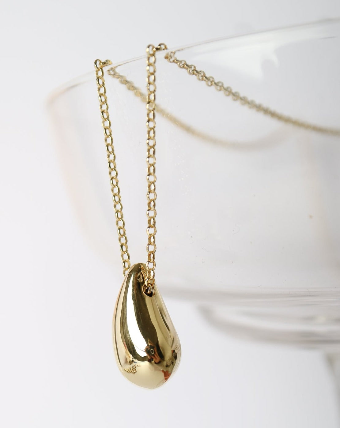 Gold Teardrop Pendant by Collective & Co. Jewellery Store