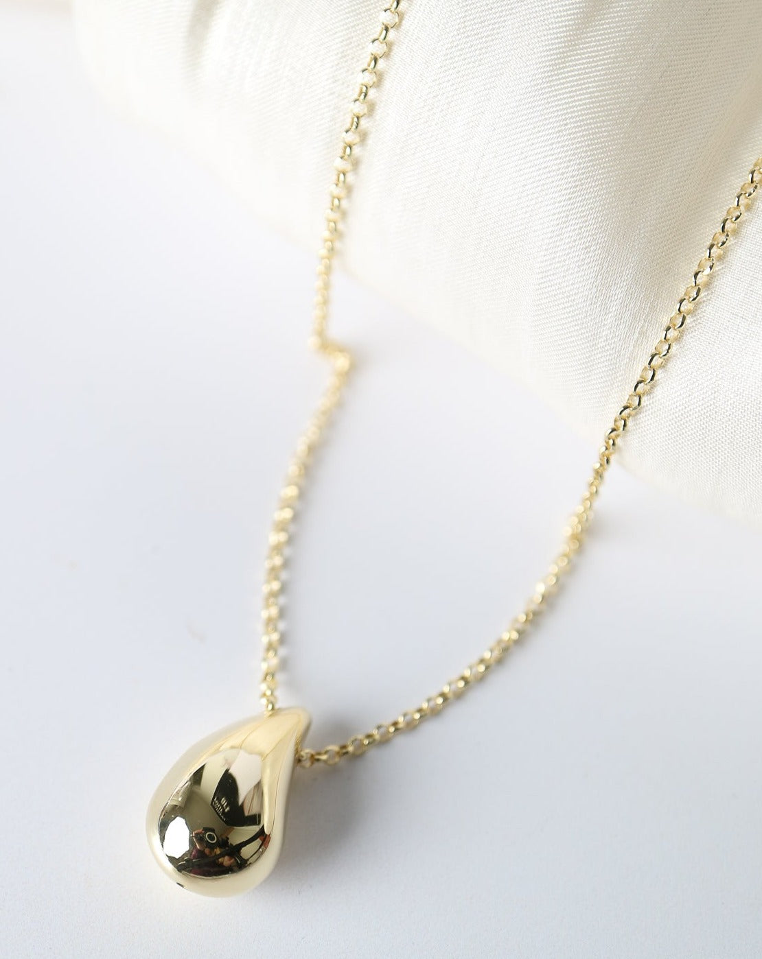 Gold Teardrop Pendant by Collective & Co. Jewellery Store