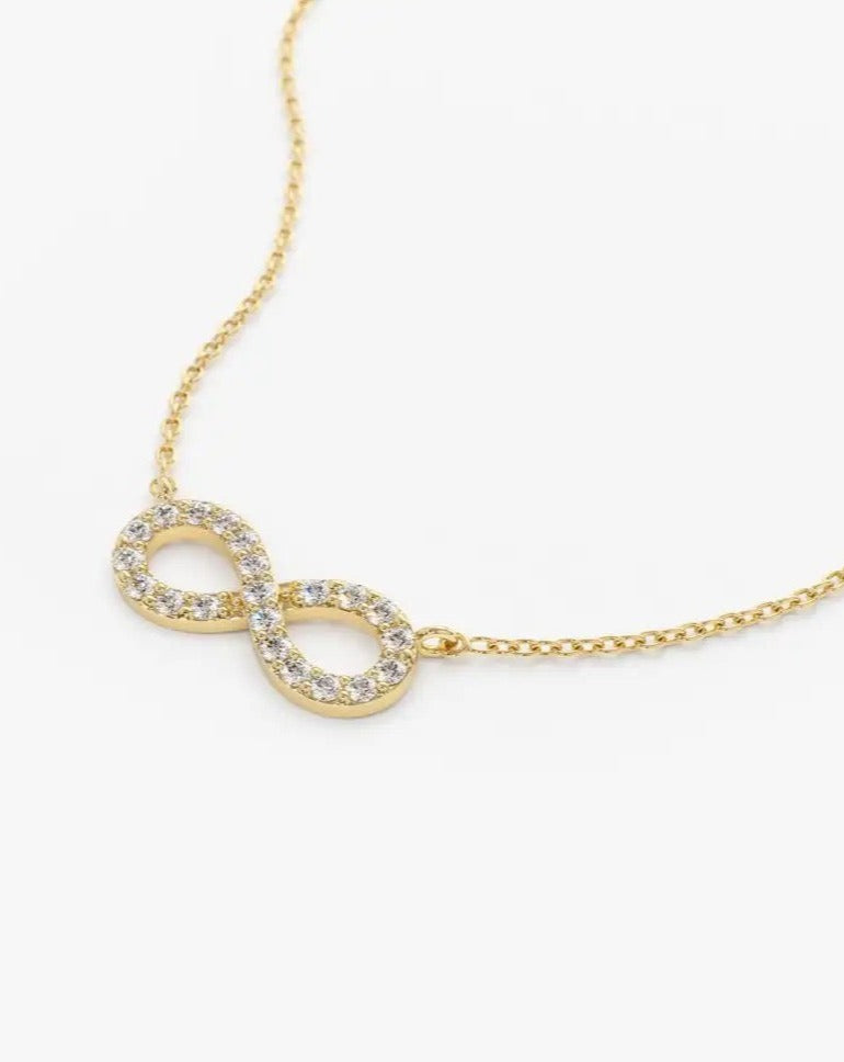 Diamond Infinity Necklace
