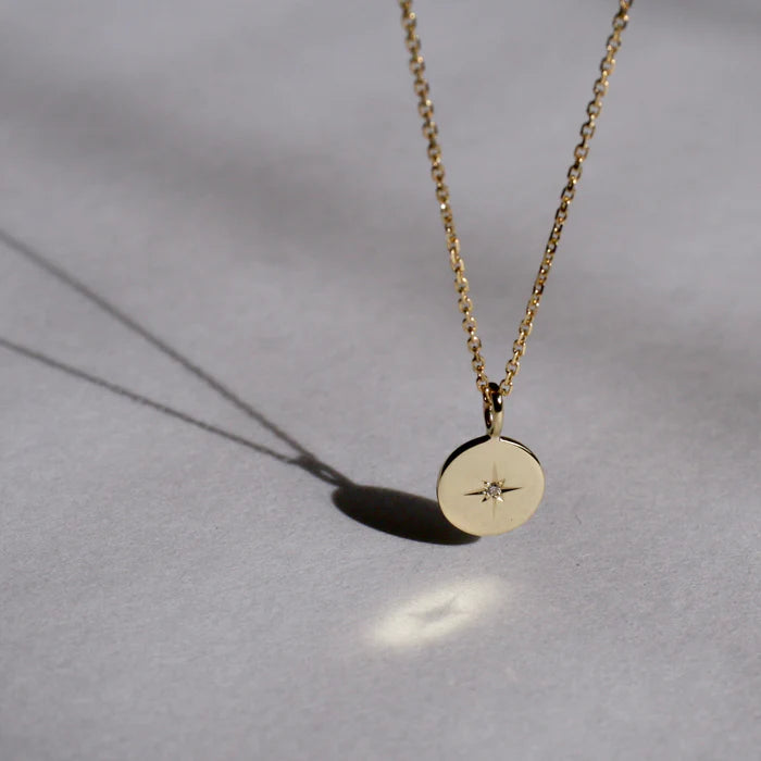 9kt gold Celestial Necklace