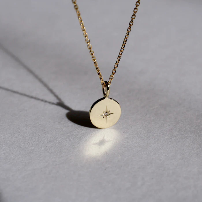 9kt gold Celestial Necklace