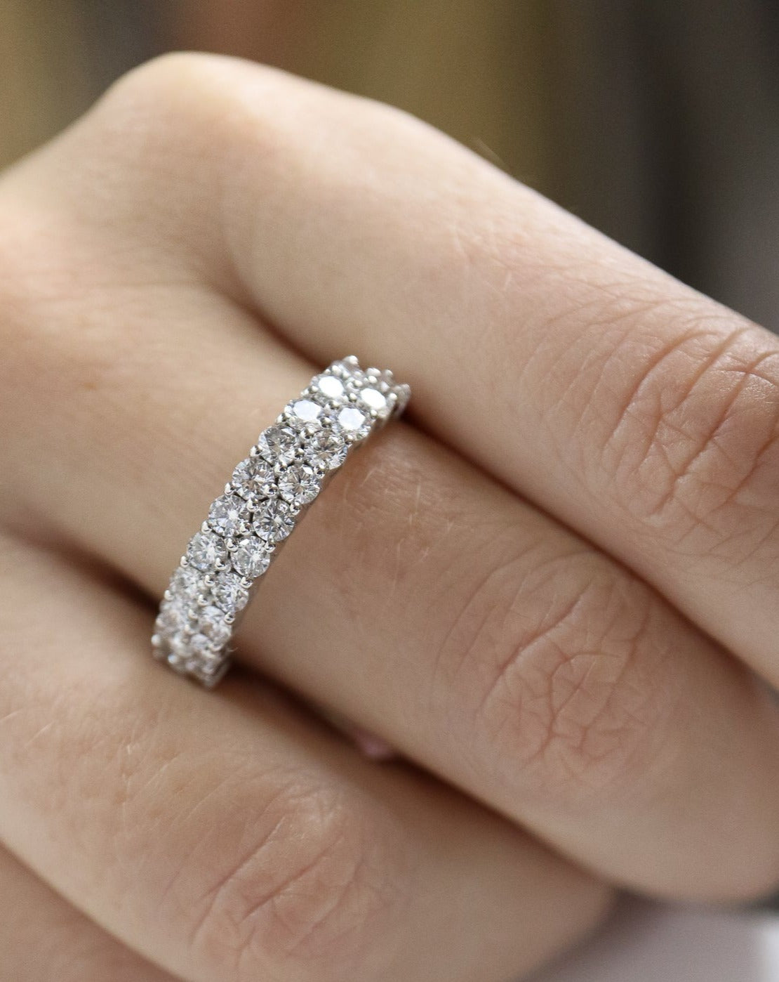 9ct gold lab grown diamond ring band engagement ring wedding band