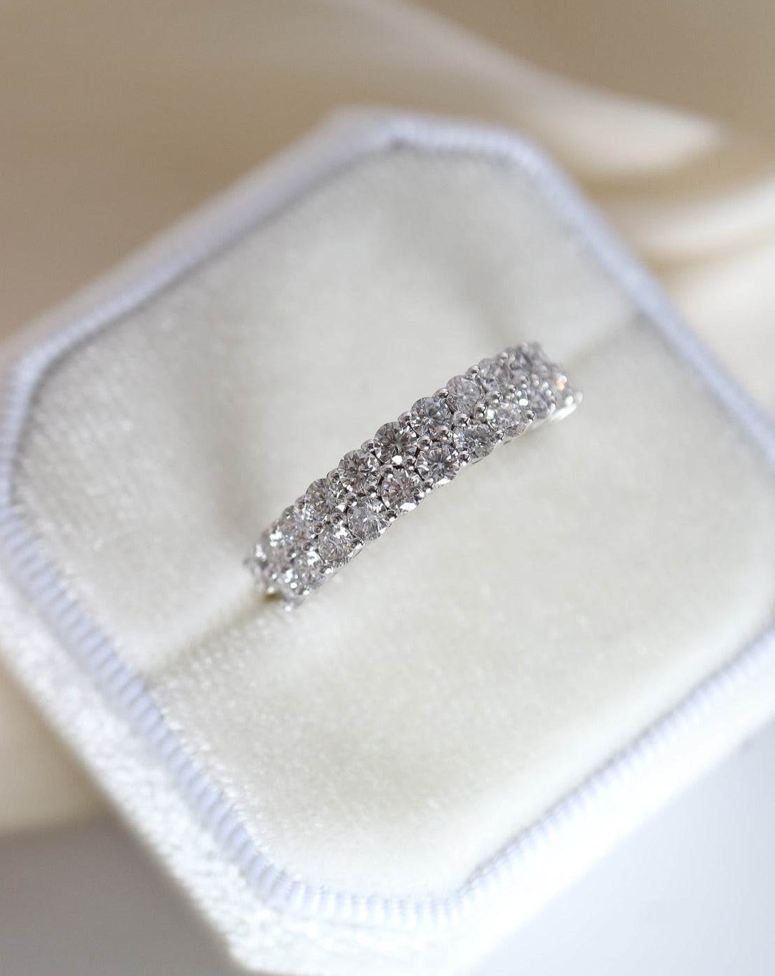9ct gold lab grown diamond ring band engagement ring wedding band