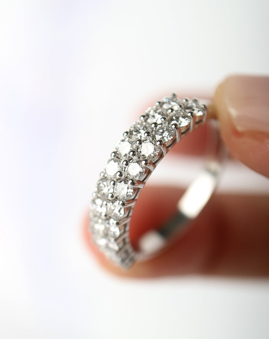 9ct gold lab grown diamond ring band engagement ring wedding band