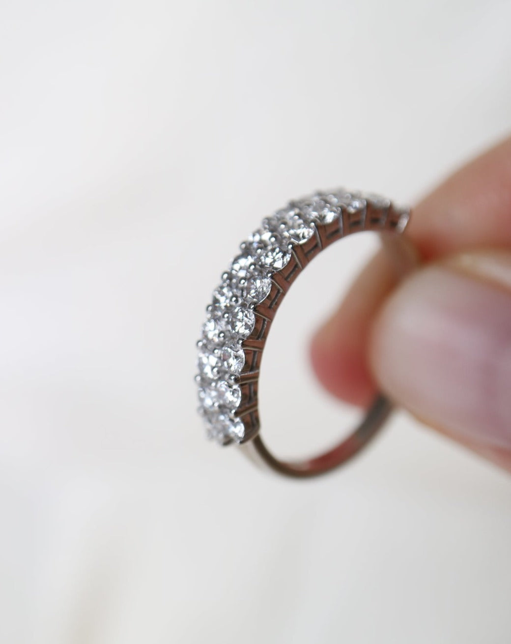 9ct gold lab grown diamond ring band engagement ring wedding band