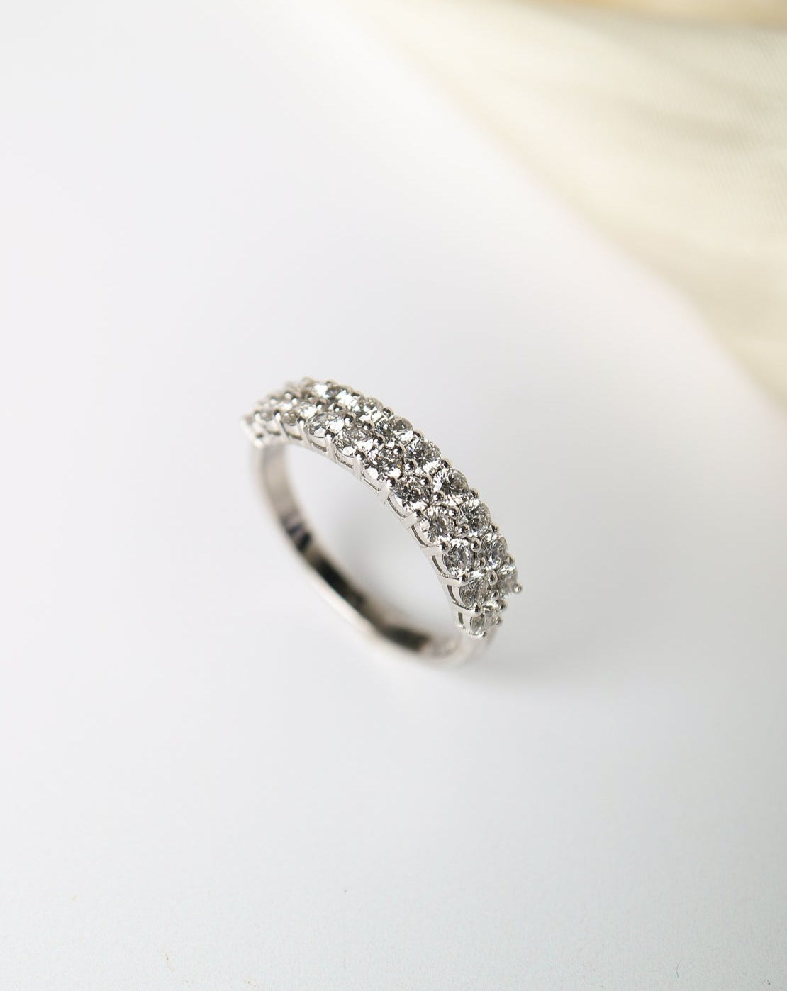9ct gold lab grown diamond ring band engagement ring wedding band
