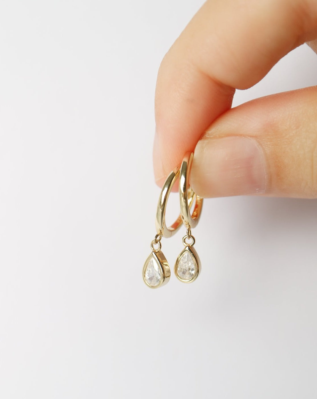 Lily Hoops by Kini Jewels