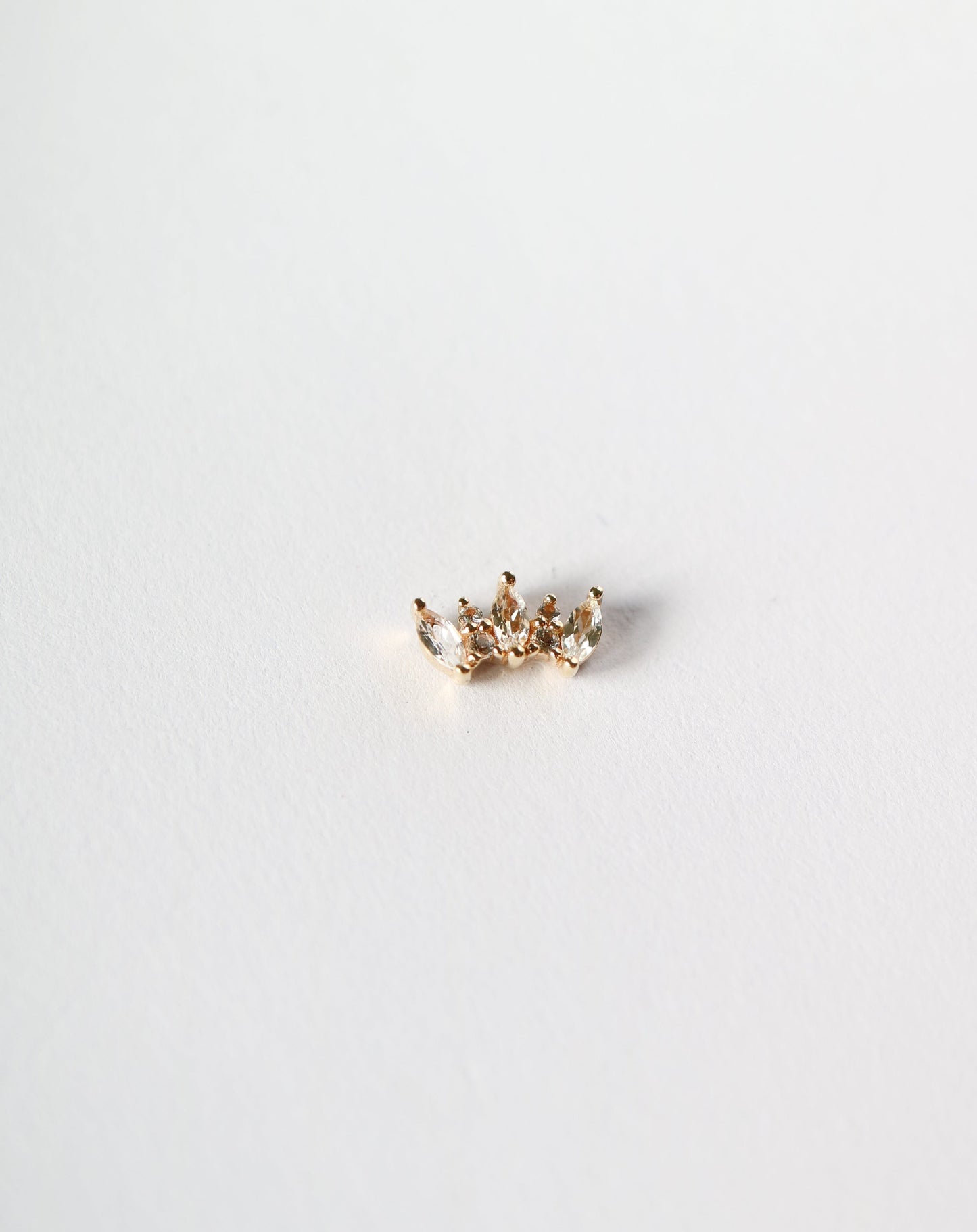 Marquise Arch Conch Stud piercing
