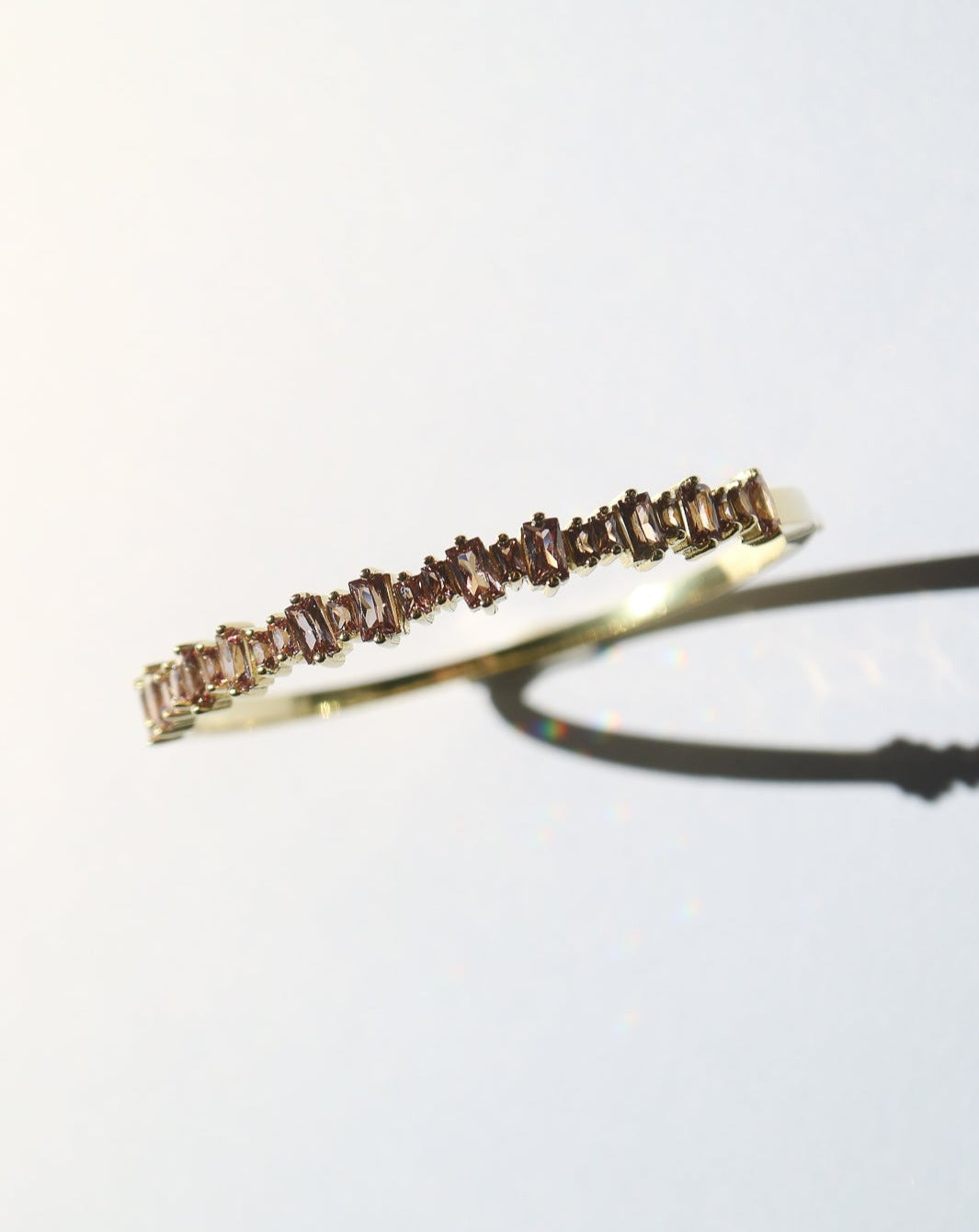 Smokey quartz gold cuff bangle from Collective & Co Jewellery Store South Africa