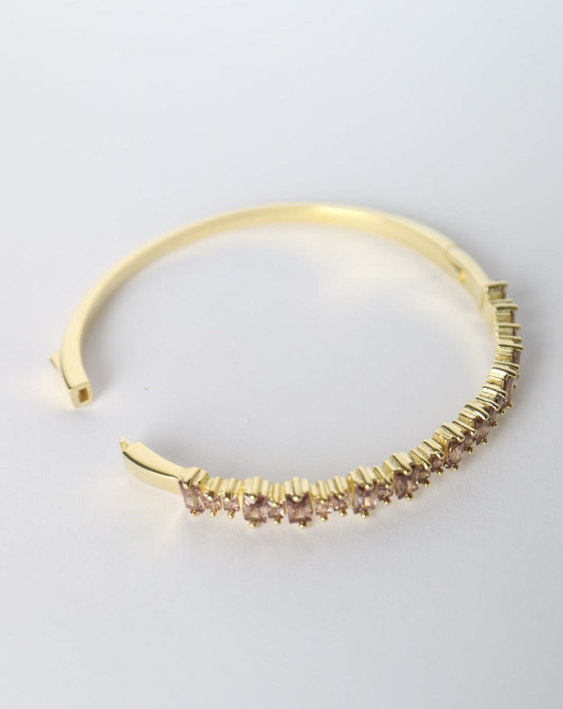Smokey quartz gold cuff bangle from Collective & Co Jewellery Store South Africa