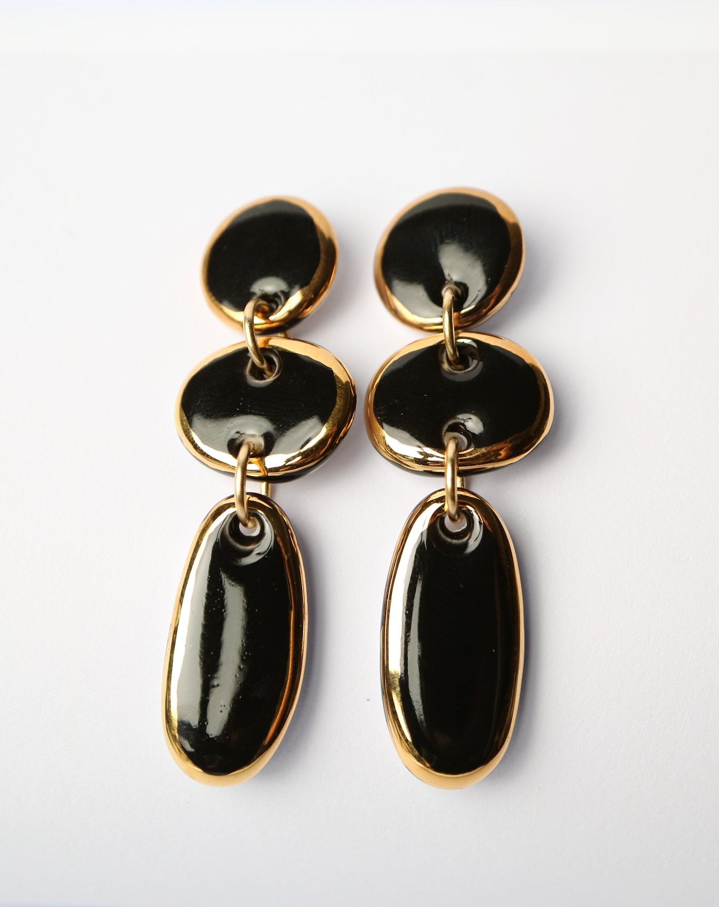 Lara Porcelain Earrings by Nina Bosch Jewellery
