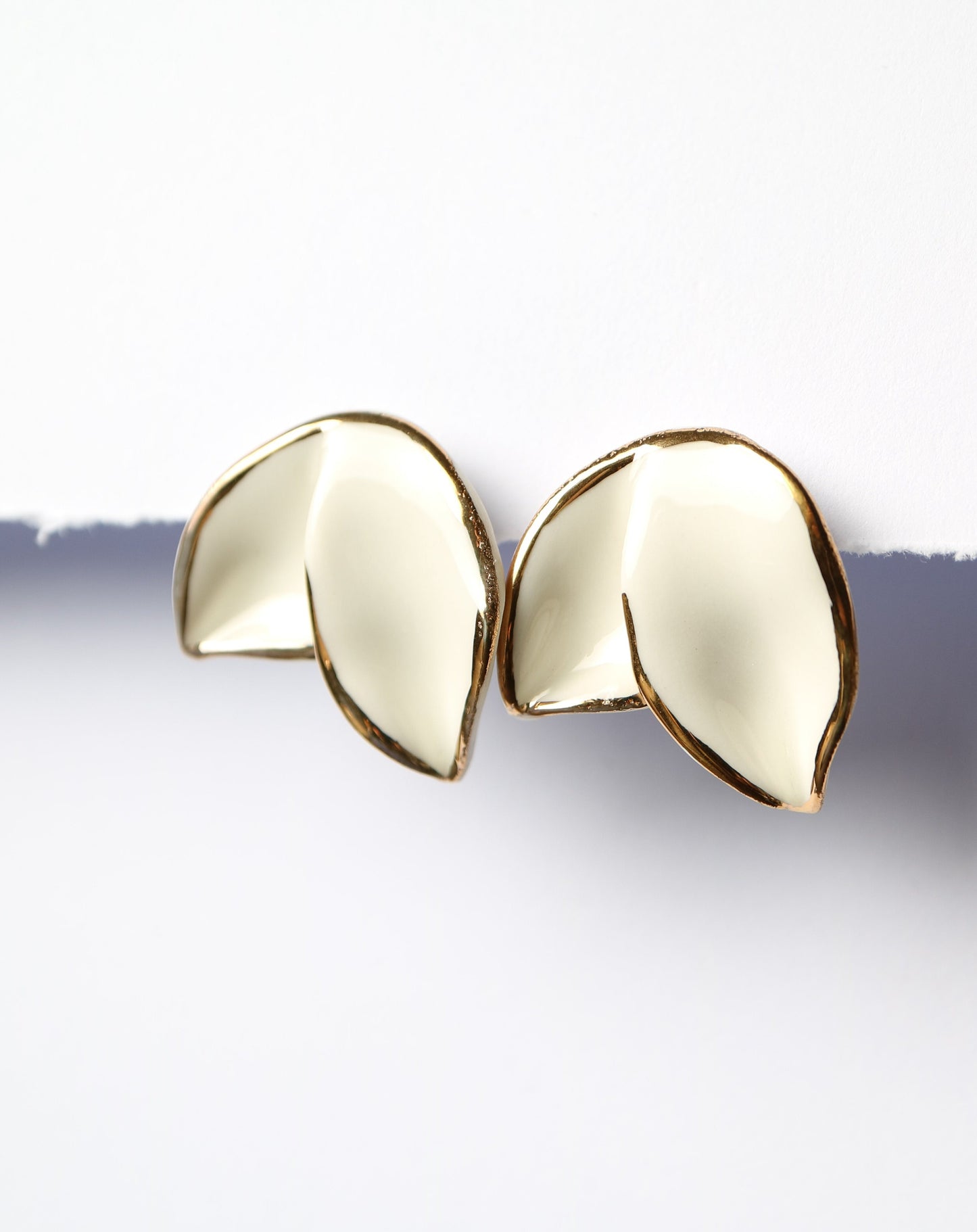 Nina Bosch Porcelain Wild Orchid Earrings