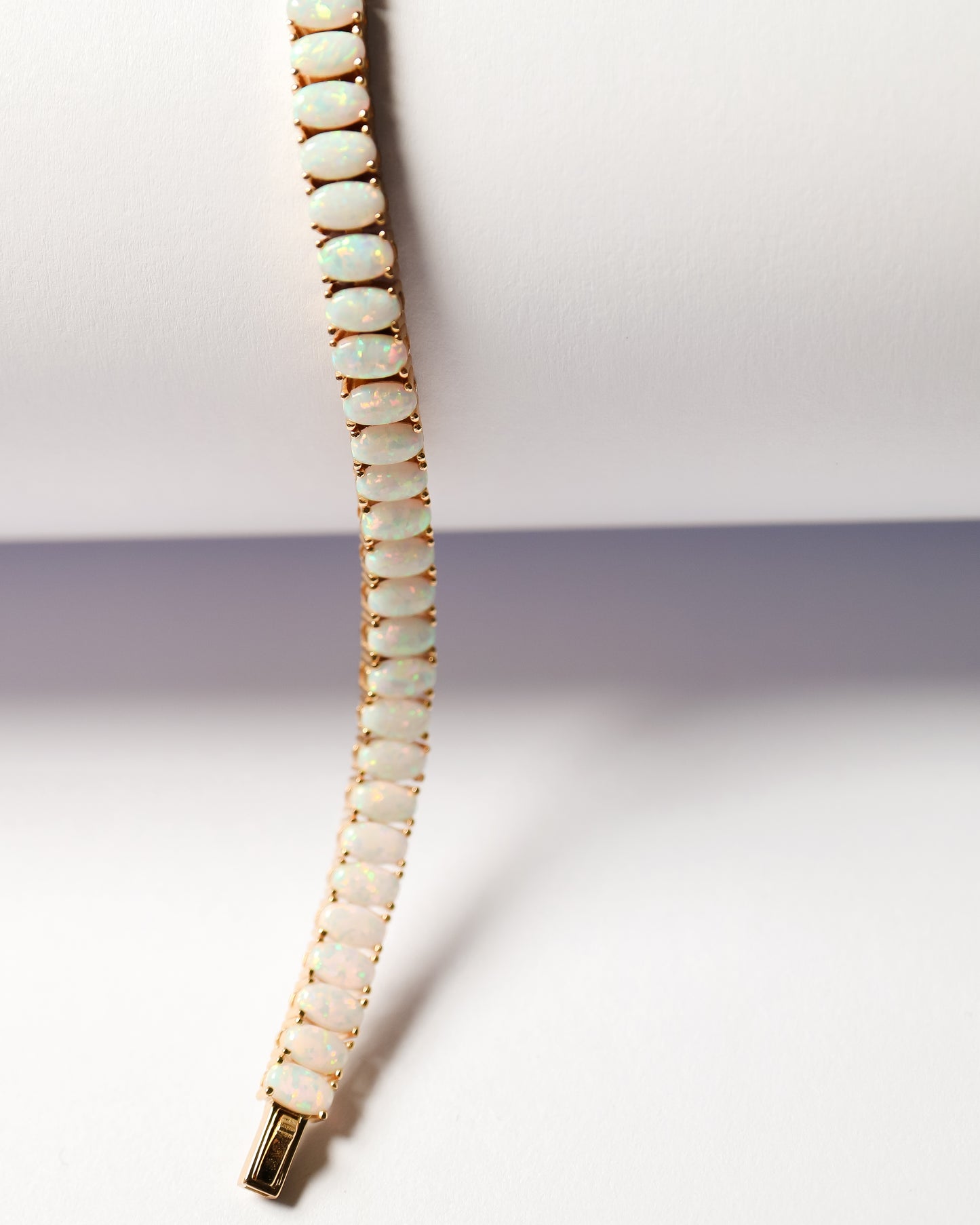 Opal tennis bracelet