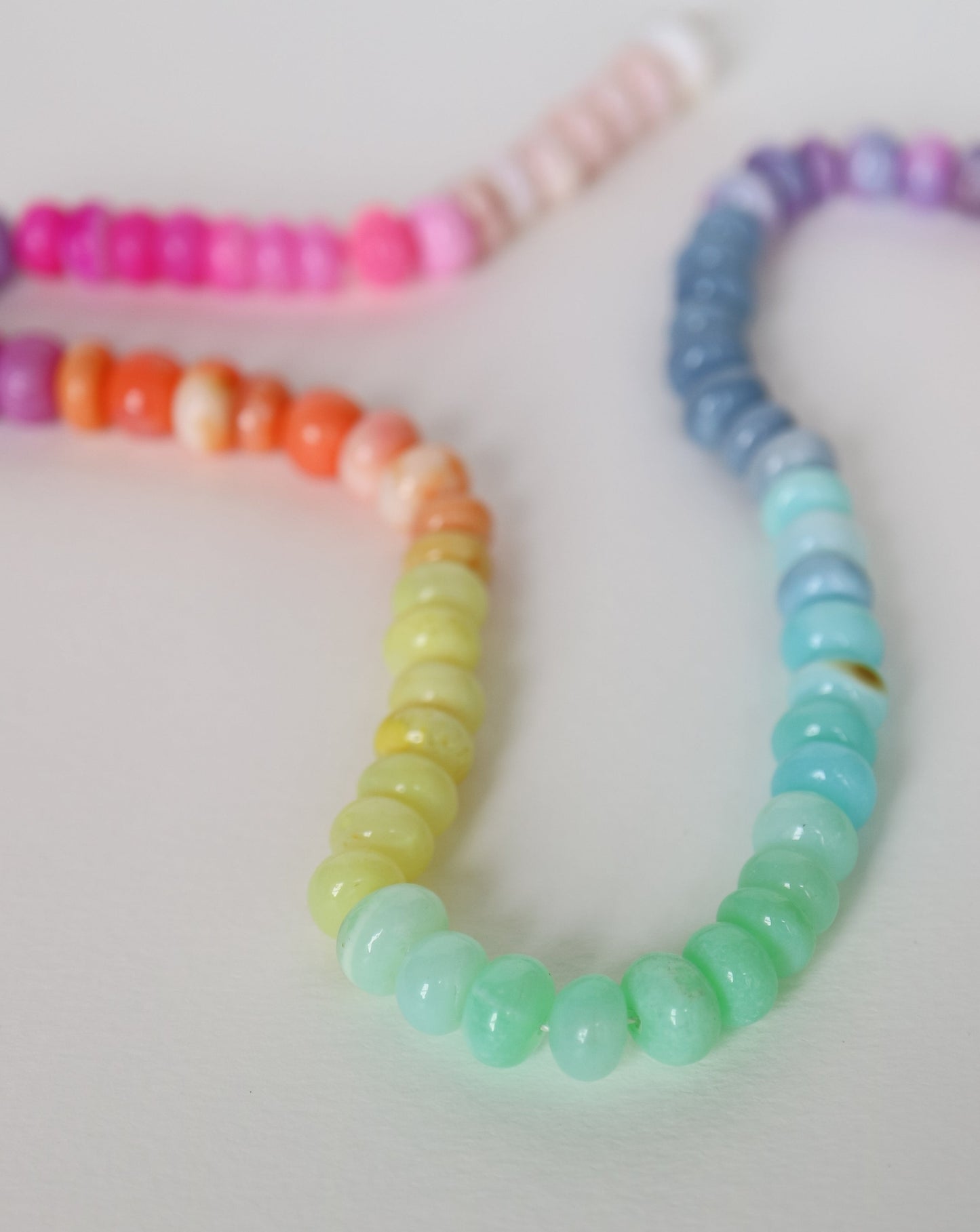 Pastel Ombre Opal Necklace
