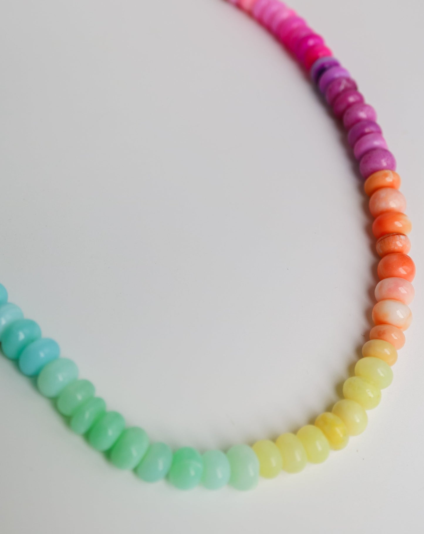 Pastel Ombre Opal Necklace