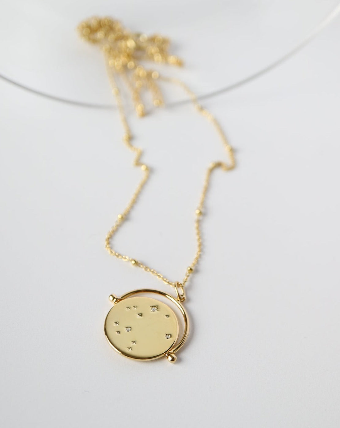 Constellation Pendant Scorpio Star Sign Necklace