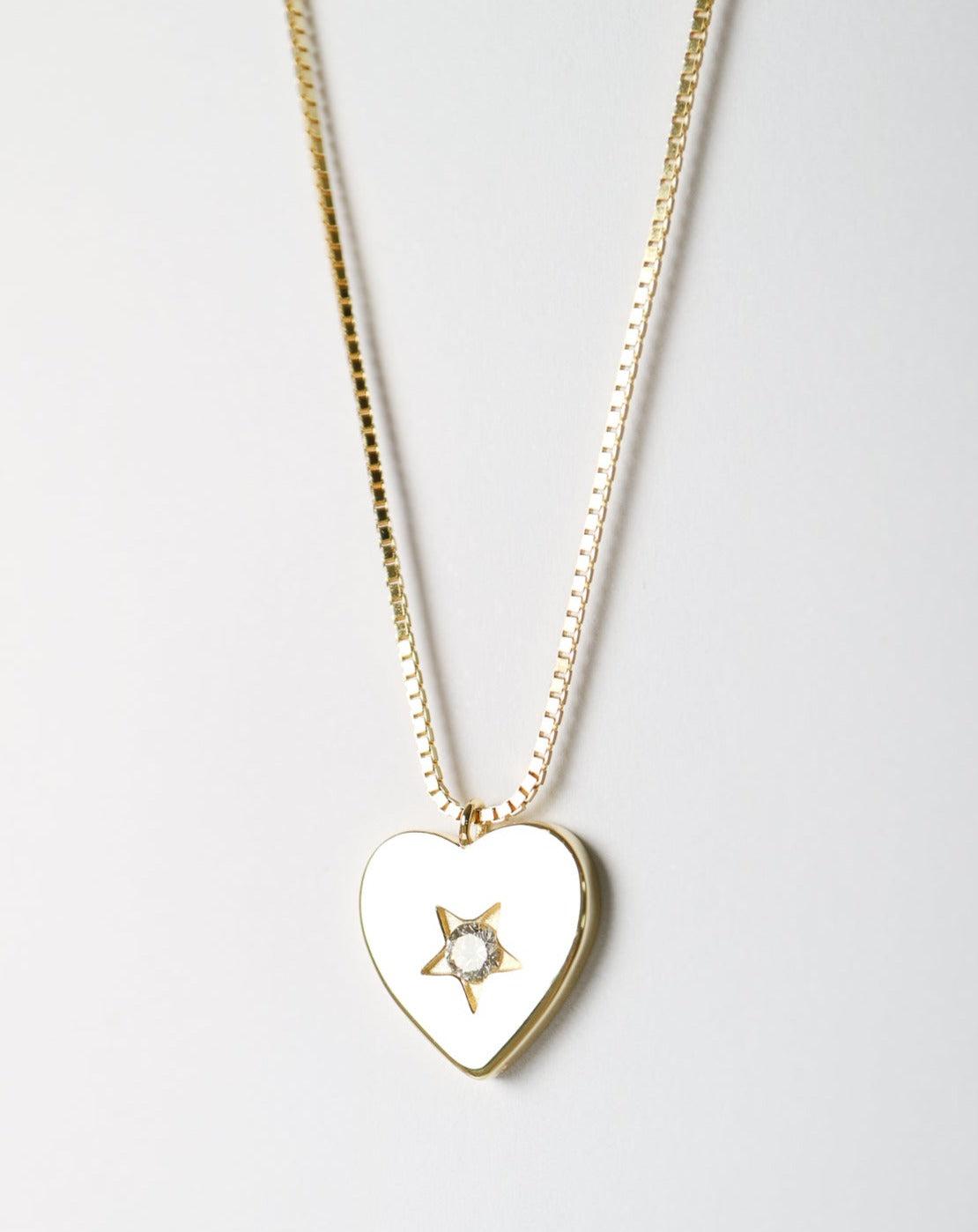 Star of my Heart gold necklace by Kini Jewels
